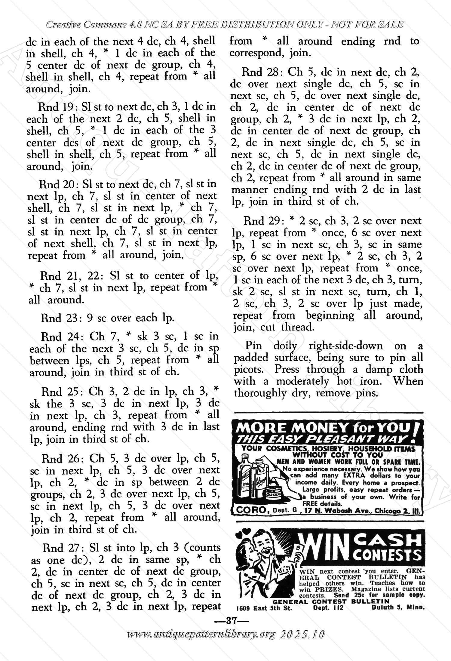 I-WB153 The Workbasket Volume 15 December 1949  No. 3