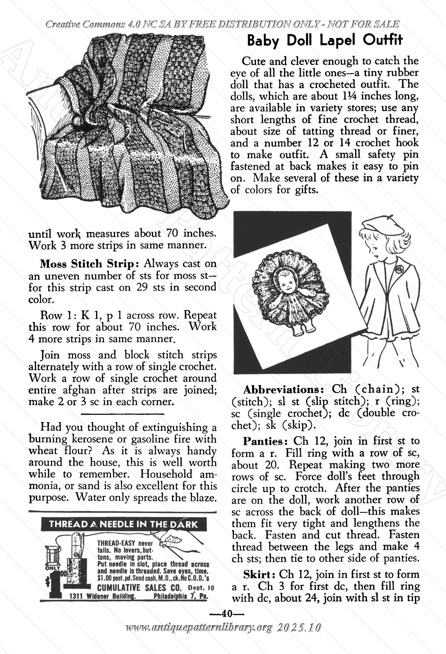 I-WB153 The Workbasket Volume 15 December 1949  No. 3