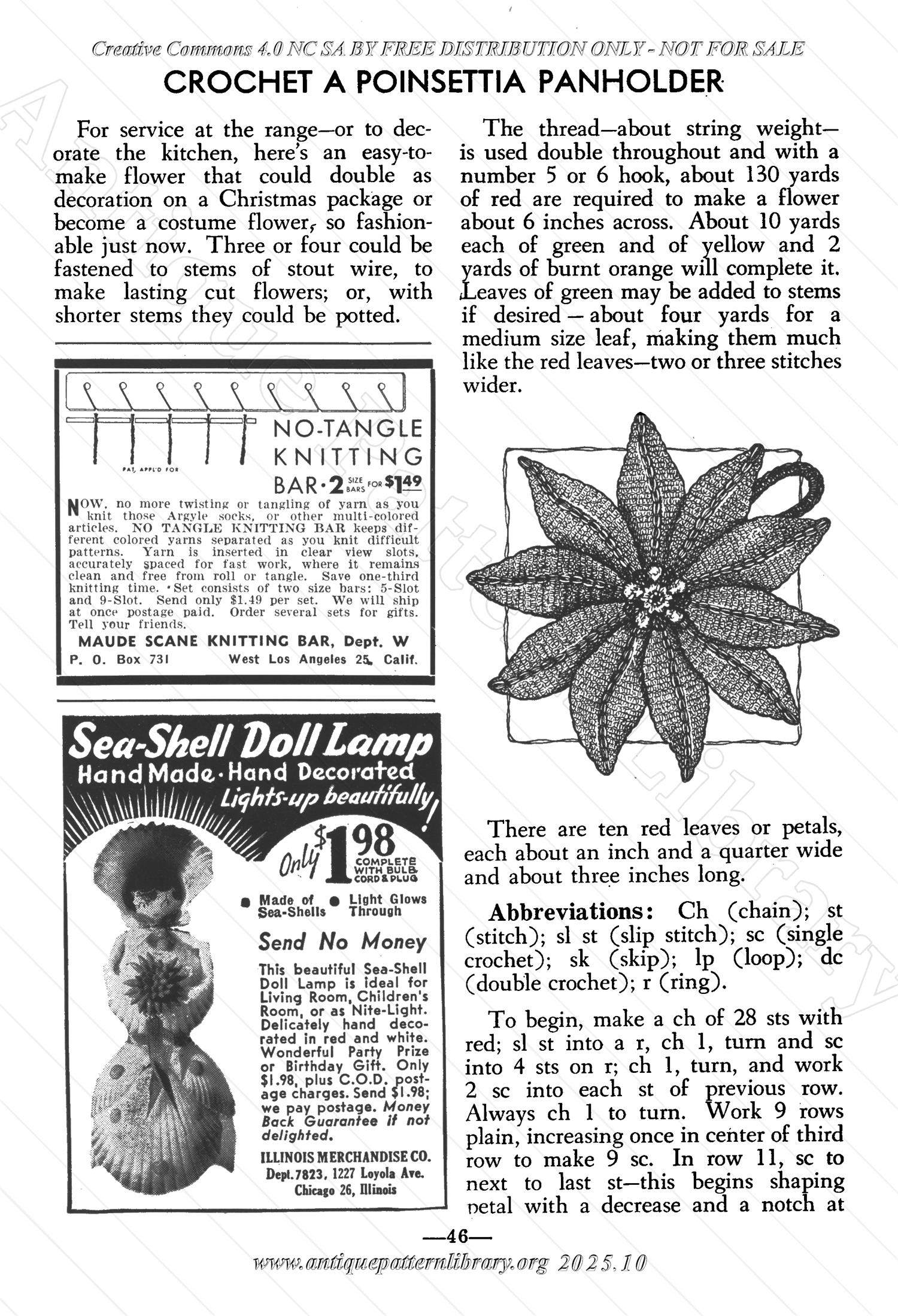 I-WB153 The Workbasket Volume 15 December 1949  No. 3