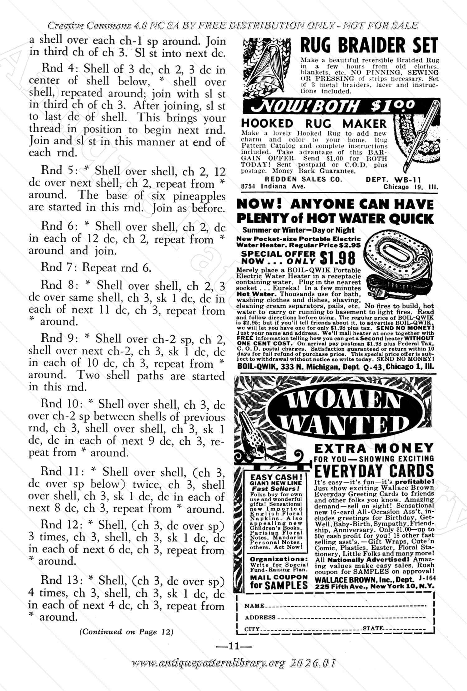 I-WB156 The Workbasket Volume 15 March 1950 No. 6