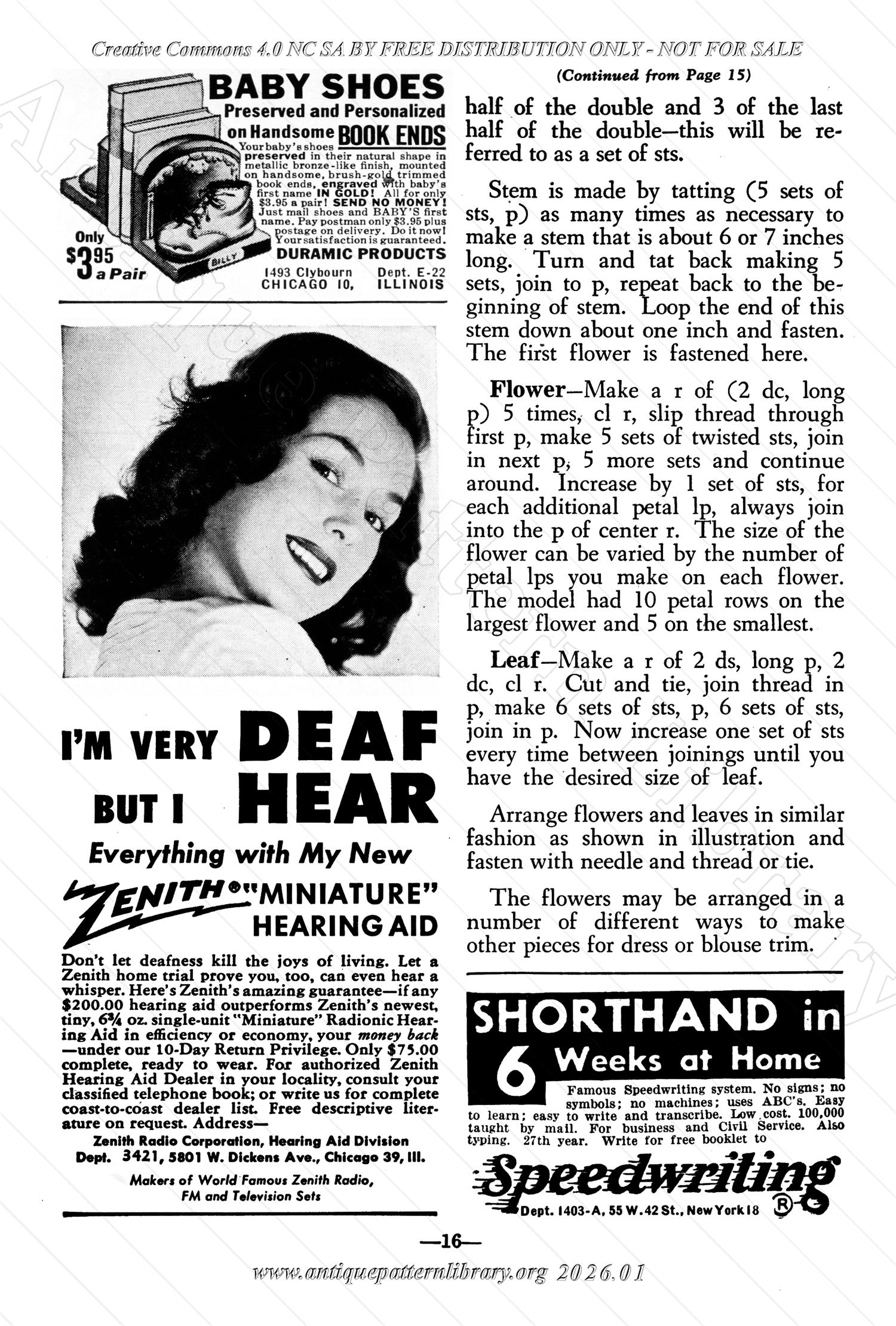 I-WB156 The Workbasket Volume 15 March 1950 No. 6