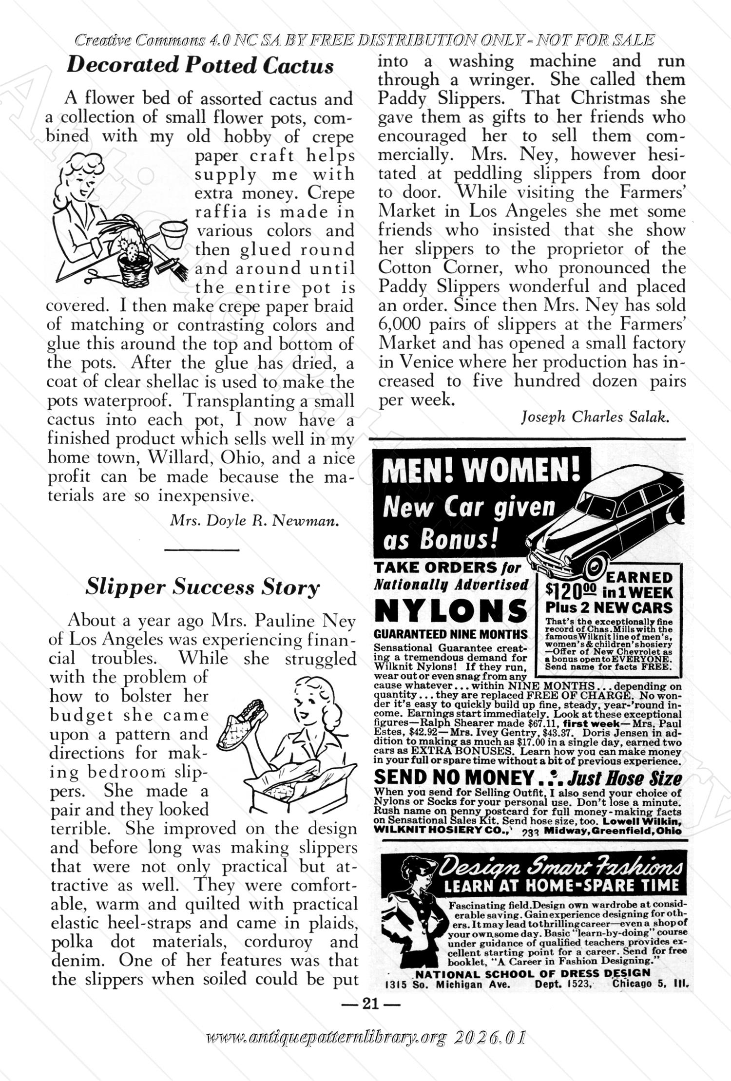 I-WB156 The Workbasket Volume 15 March 1950 No. 6