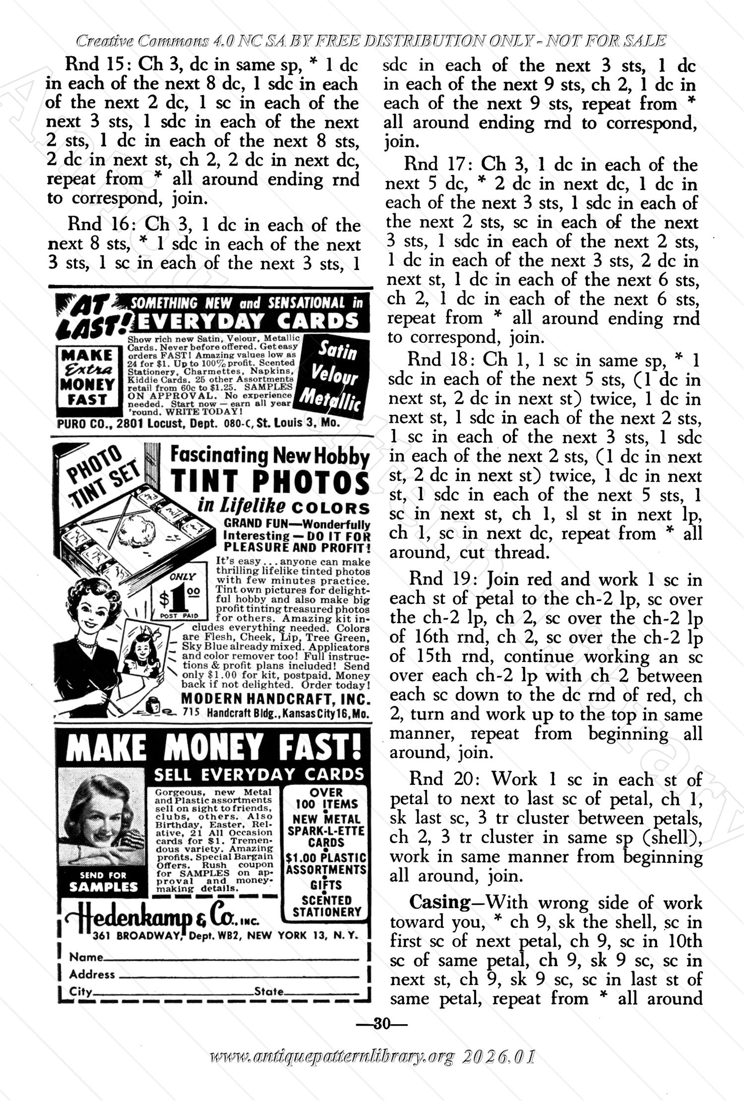 I-WB156 The Workbasket Volume 15 March 1950 No. 6