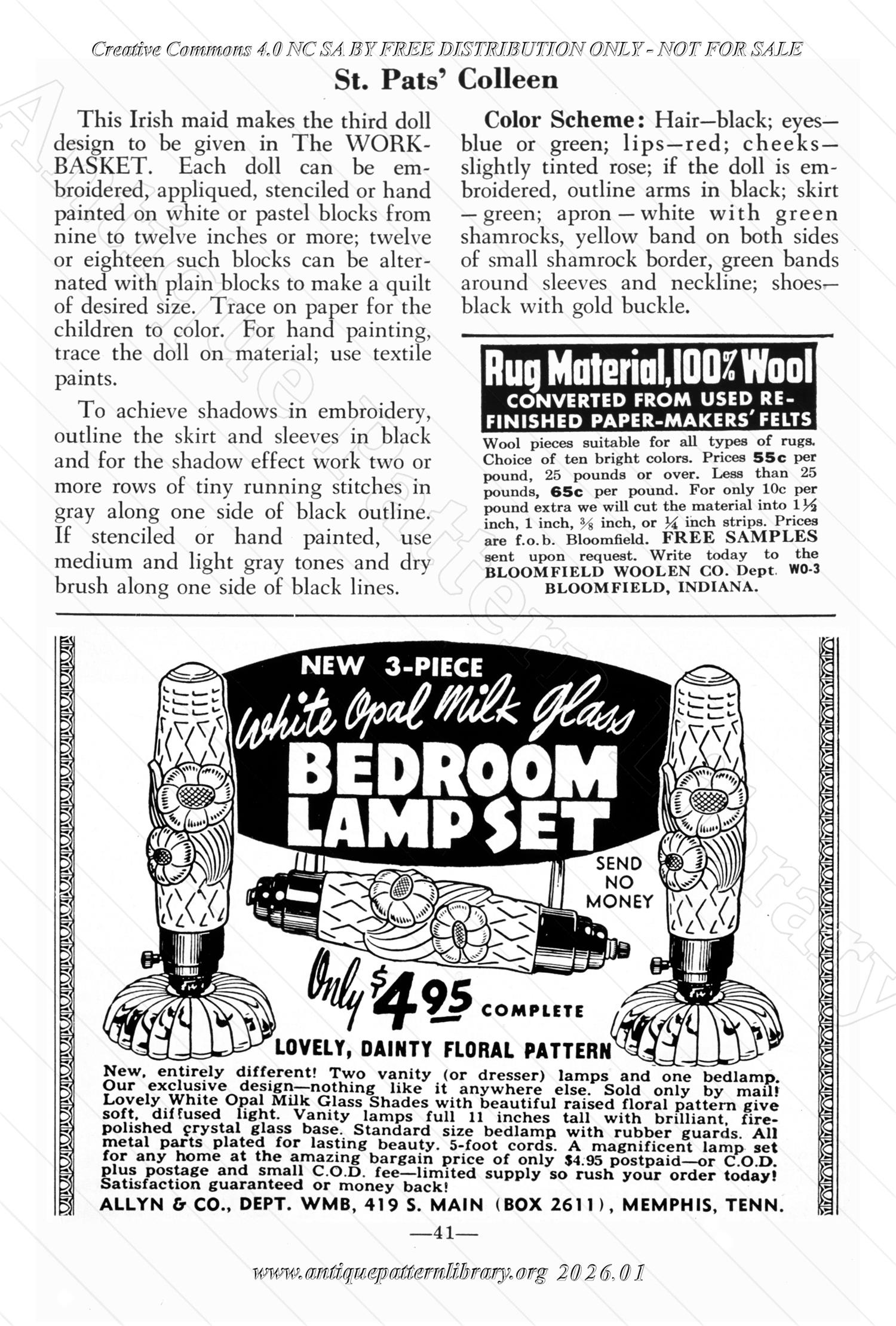 I-WB156 The Workbasket Volume 15 March 1950 No. 6