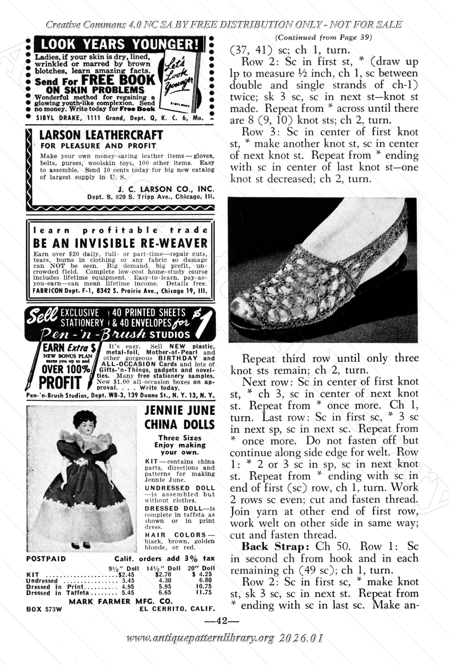 I-WB156 The Workbasket Volume 15 March 1950 No. 6