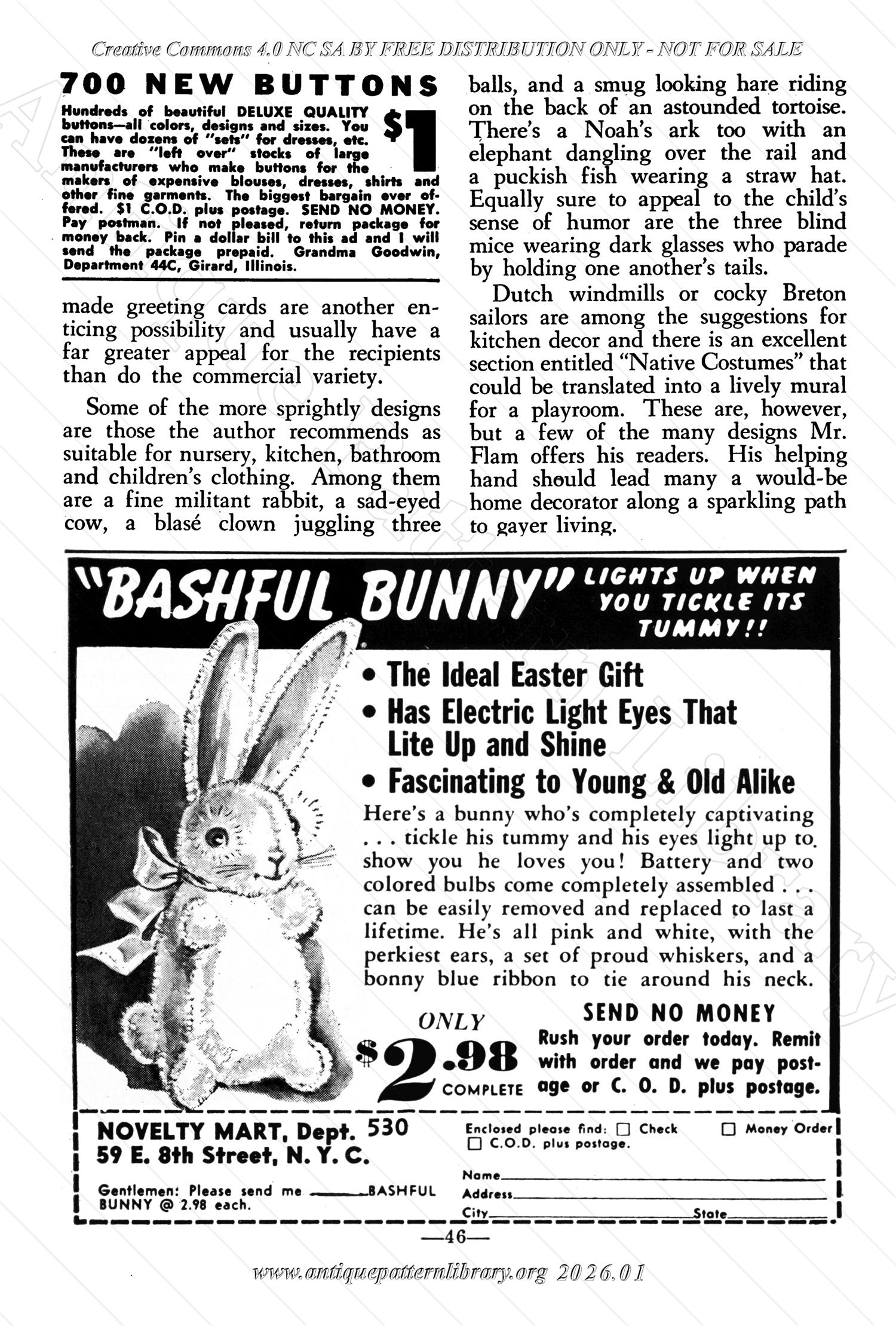 I-WB156 The Workbasket Volume 15 March 1950 No. 6
