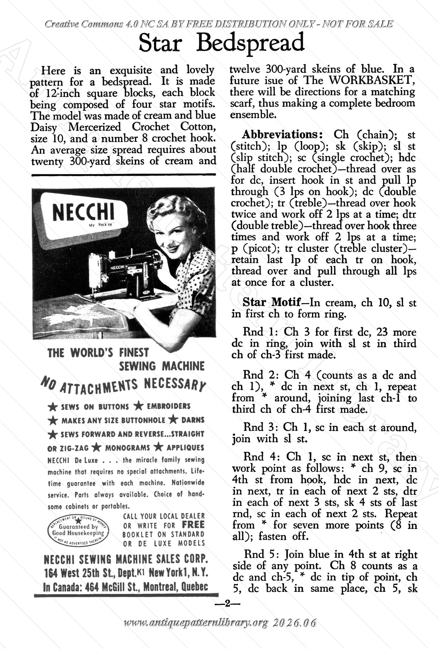 I-WB157 The Workbasket Volume 15 April 1950 No. 7