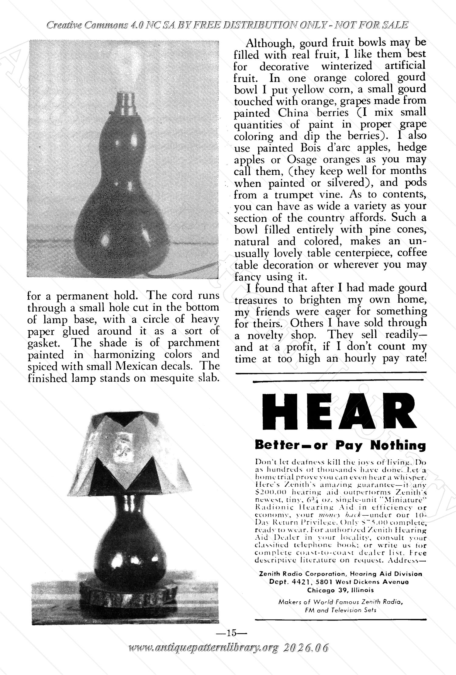 I-WB157 The Workbasket Volume 15 April 1950 No. 7