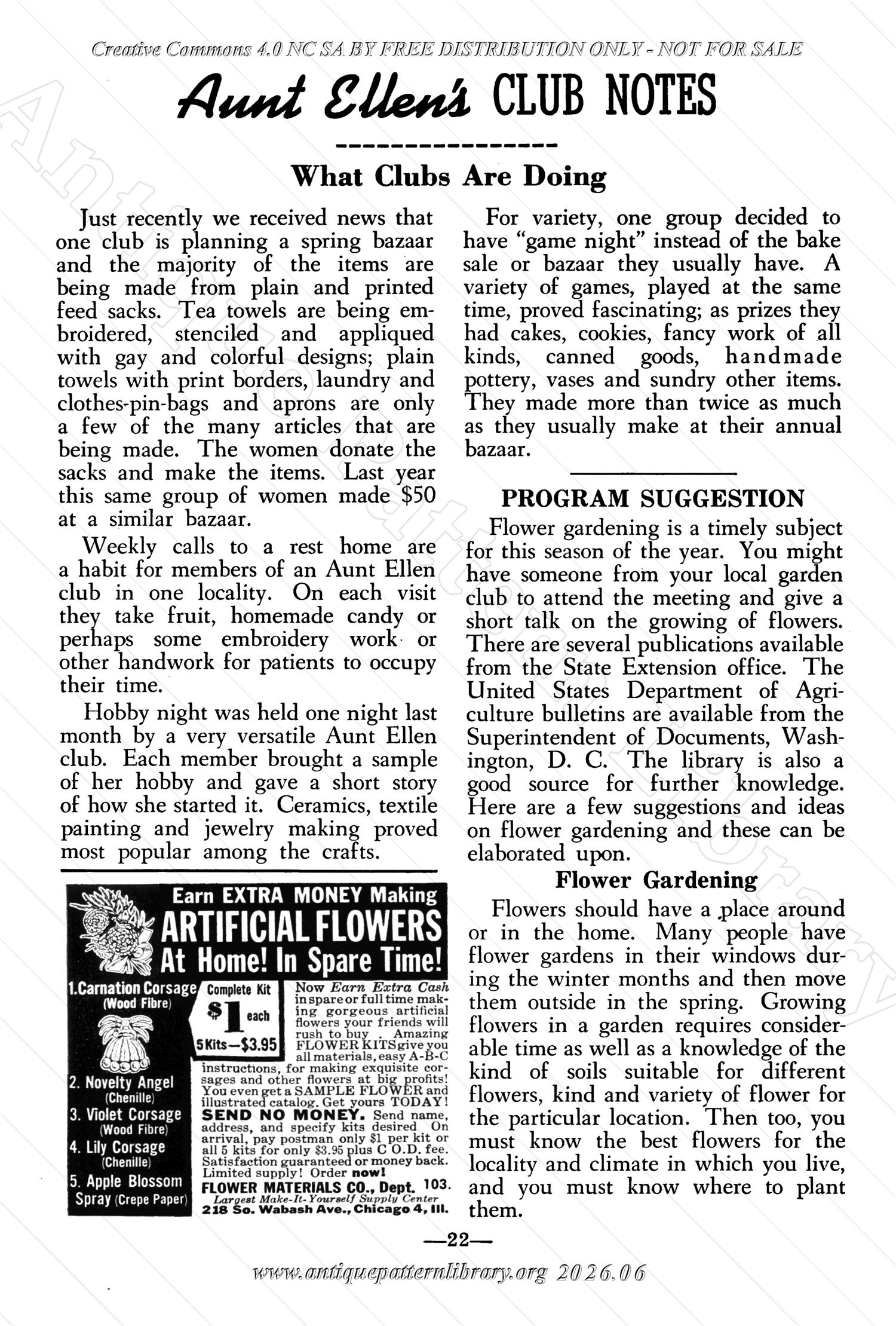 I-WB157 The Workbasket Volume 15 April 1950 No. 7