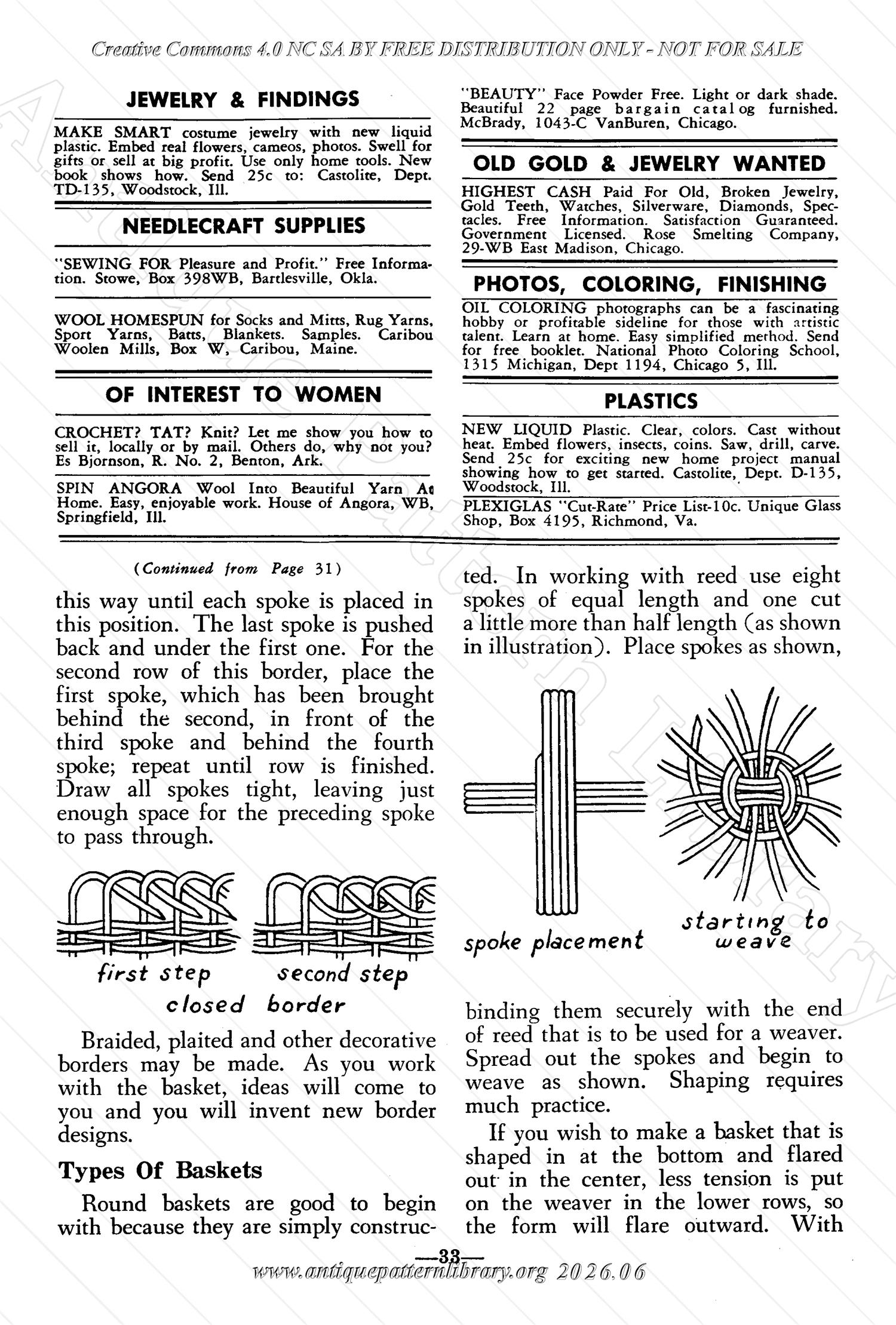 I-WB157 The Workbasket Volume 15 April 1950 No. 7