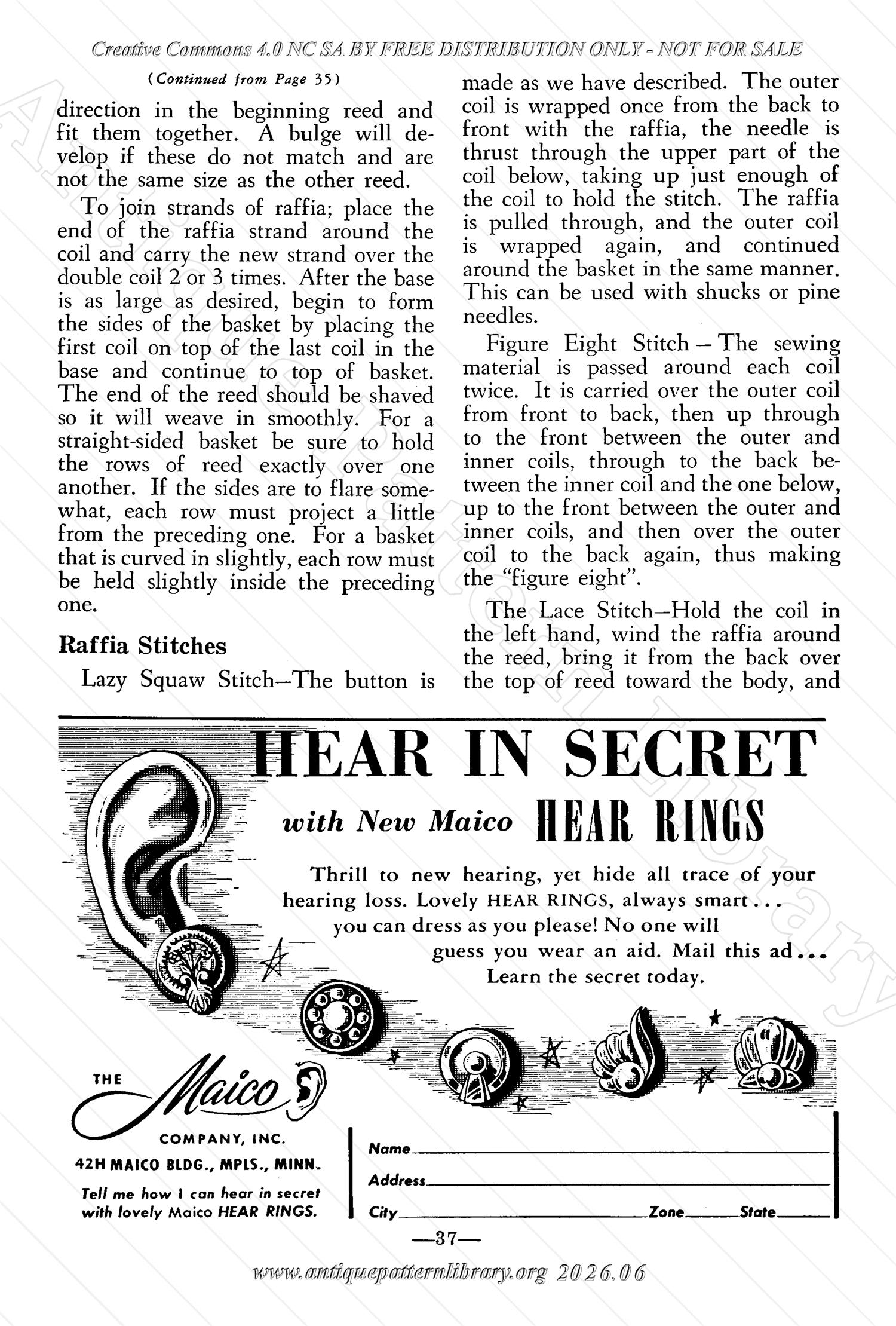 I-WB157 The Workbasket Volume 15 April 1950 No. 7