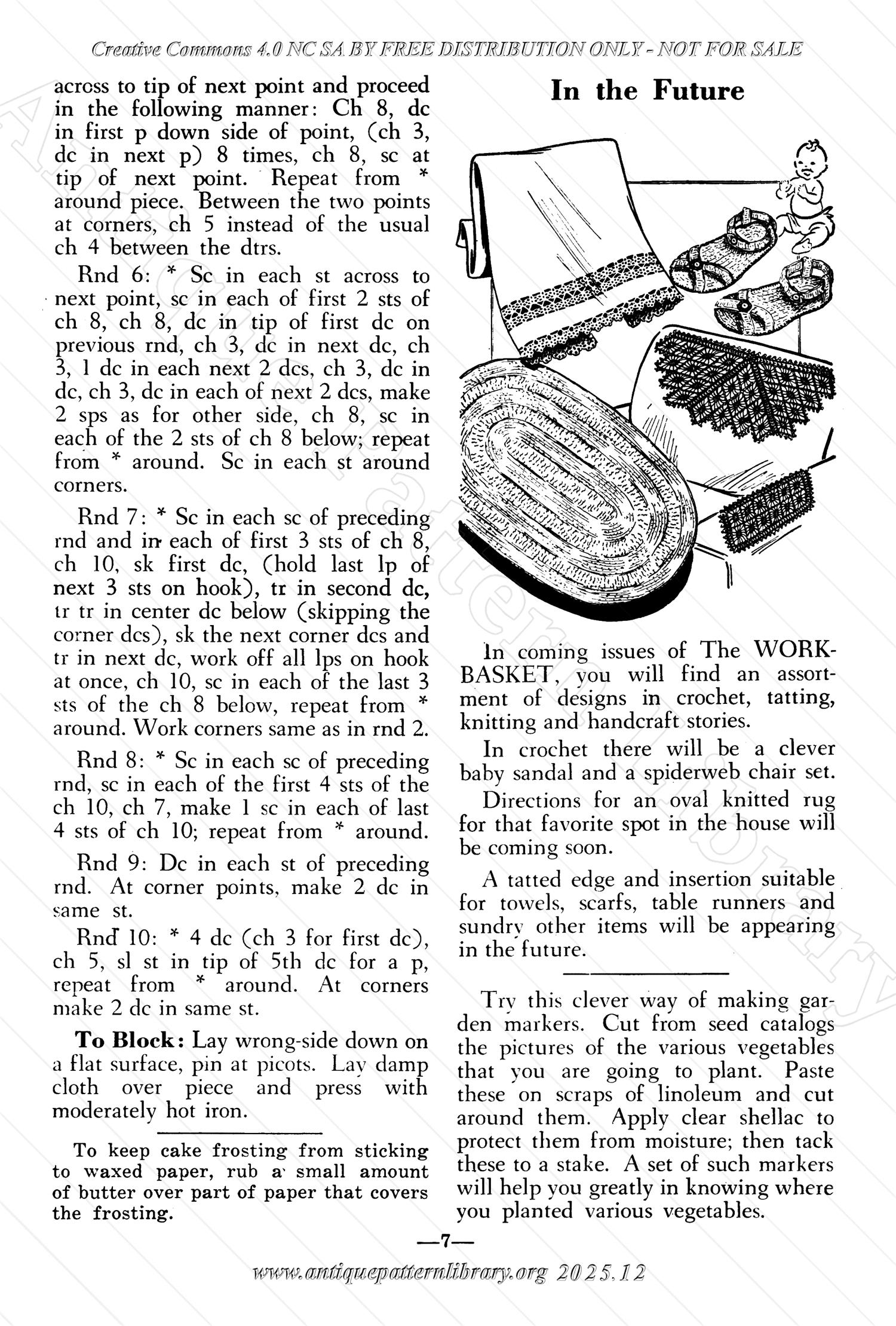 I-WB158 The Workbasket Volume 15 May 1950 No. 8