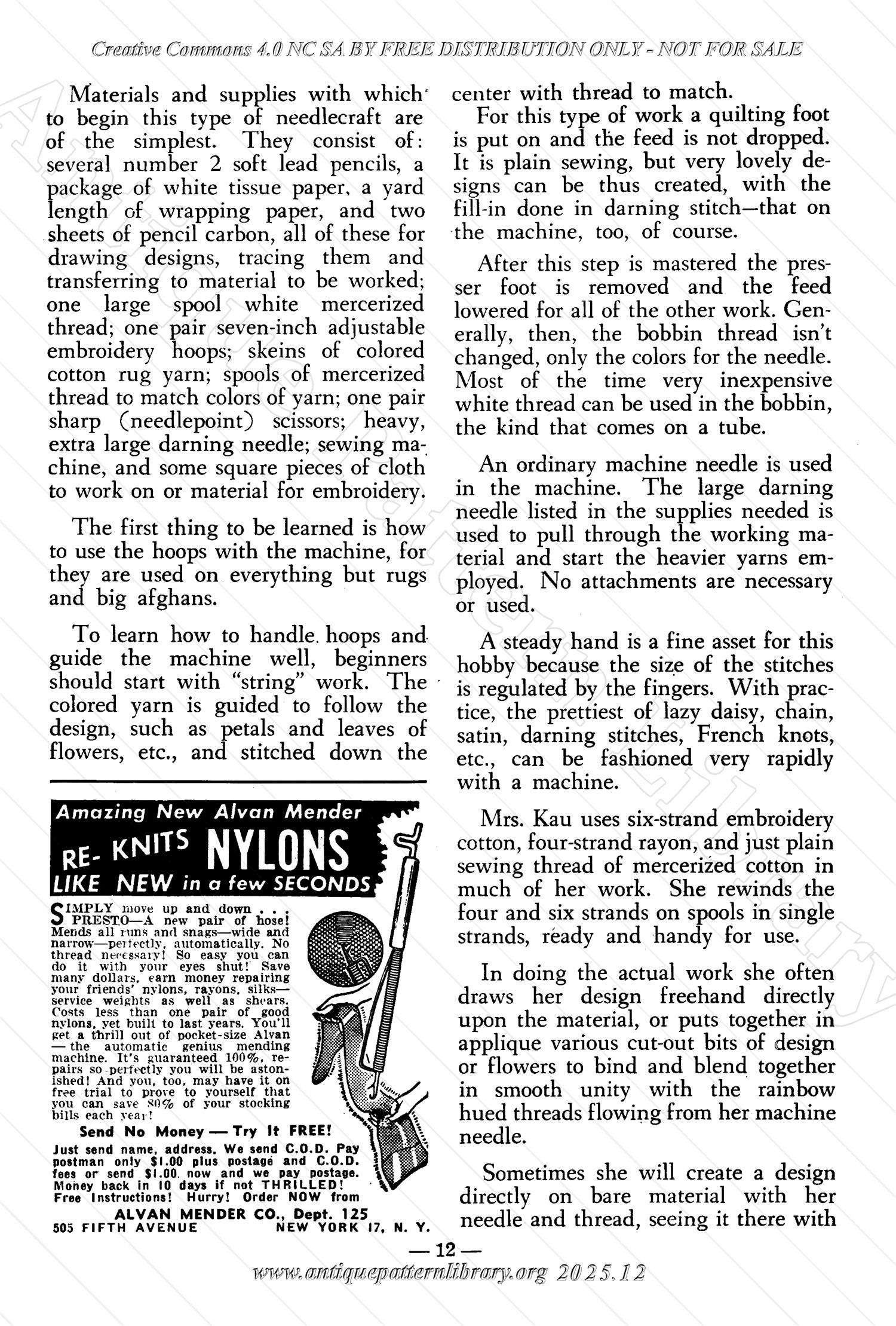 I-WB158 The Workbasket Volume 15 May 1950 No. 8