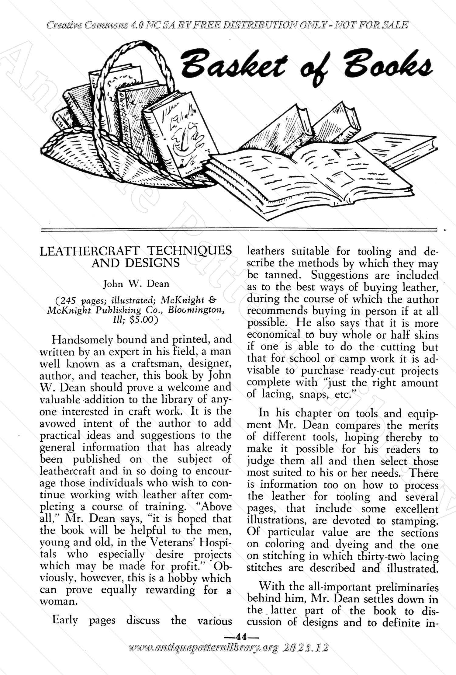 I-WB158 The Workbasket Volume 15 May 1950 No. 8