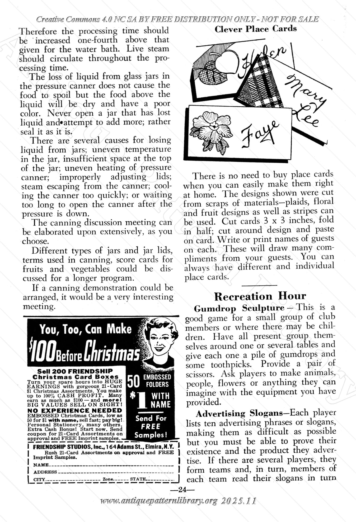 I-WB15B The Workbasket Volume 15 August 1950 No. 11