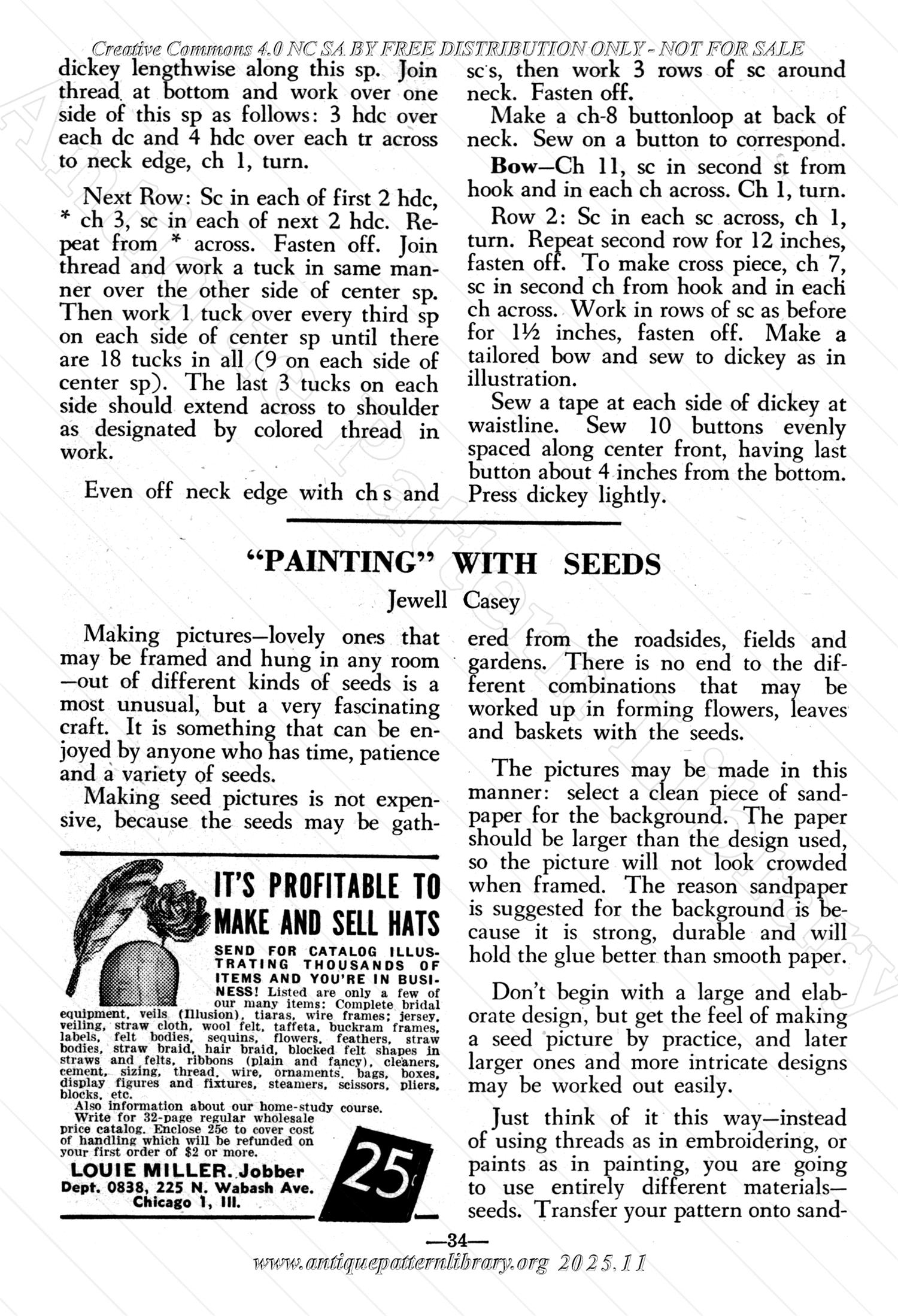 I-WB15B The Workbasket Volume 15 August 1950 No. 11