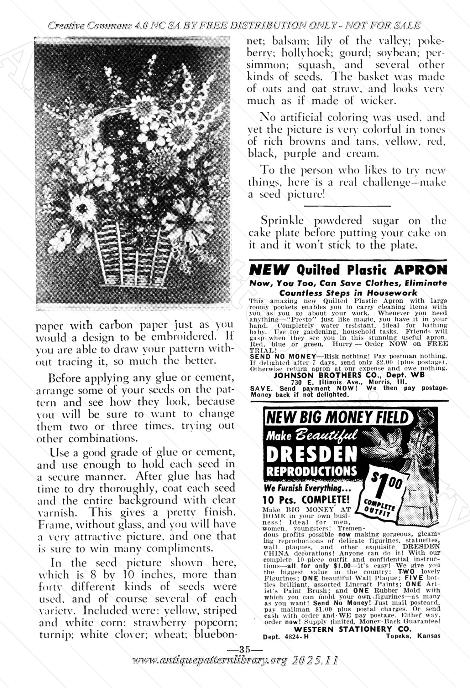 I-WB15B The Workbasket Volume 15 August 1950 No. 11