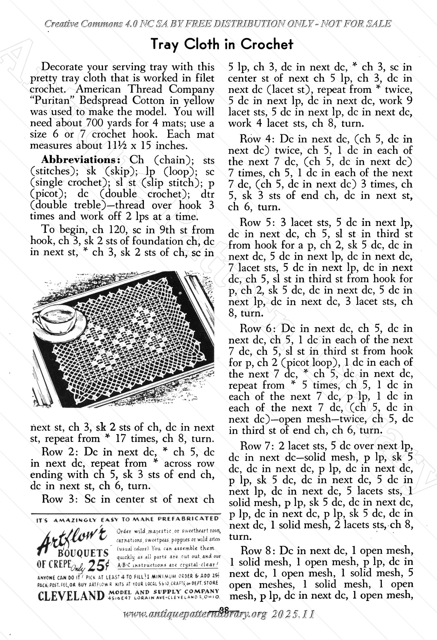 I-WB15B The Workbasket Volume 15 August 1950 No. 11
