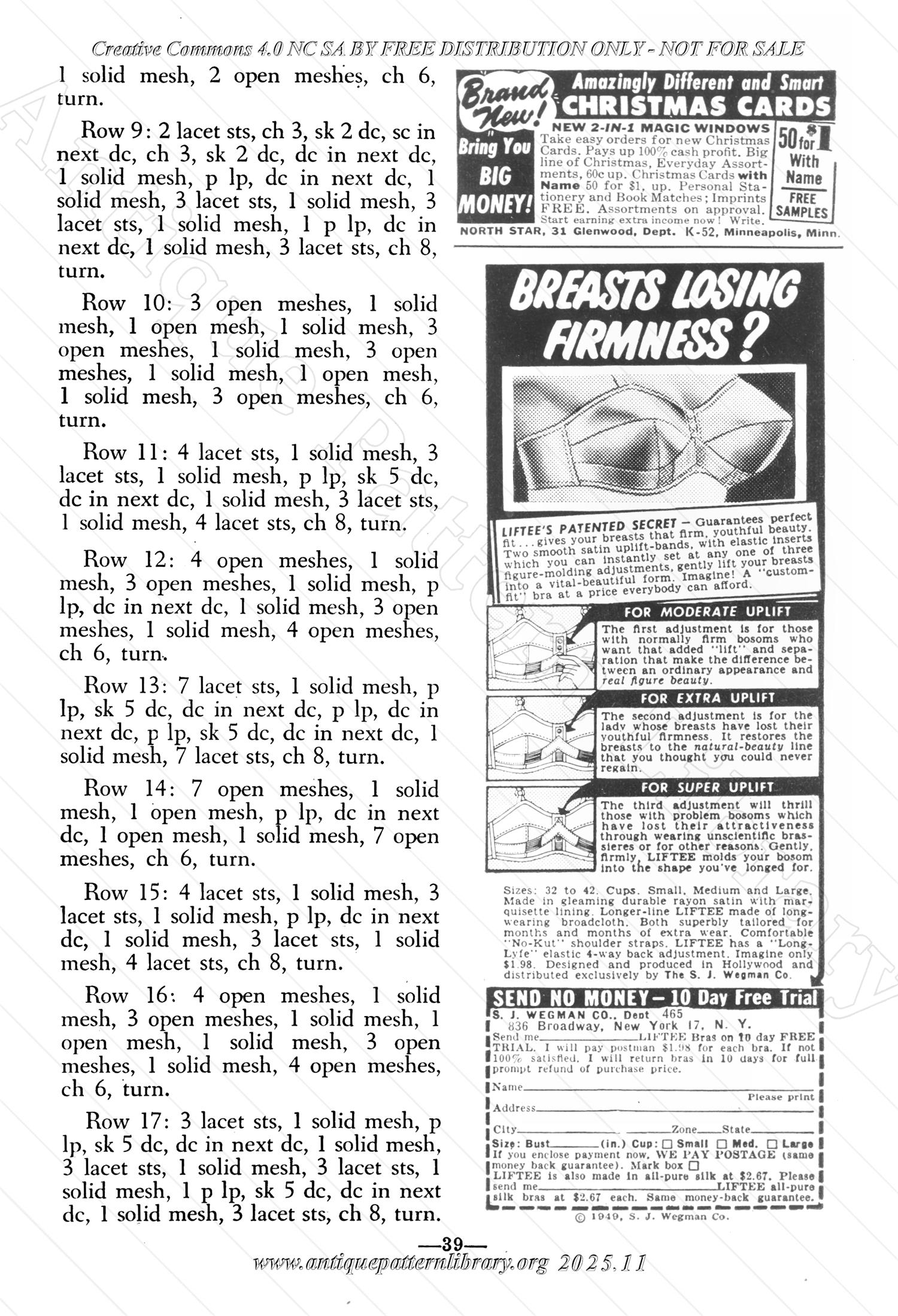 I-WB15B The Workbasket Volume 15 August 1950 No. 11