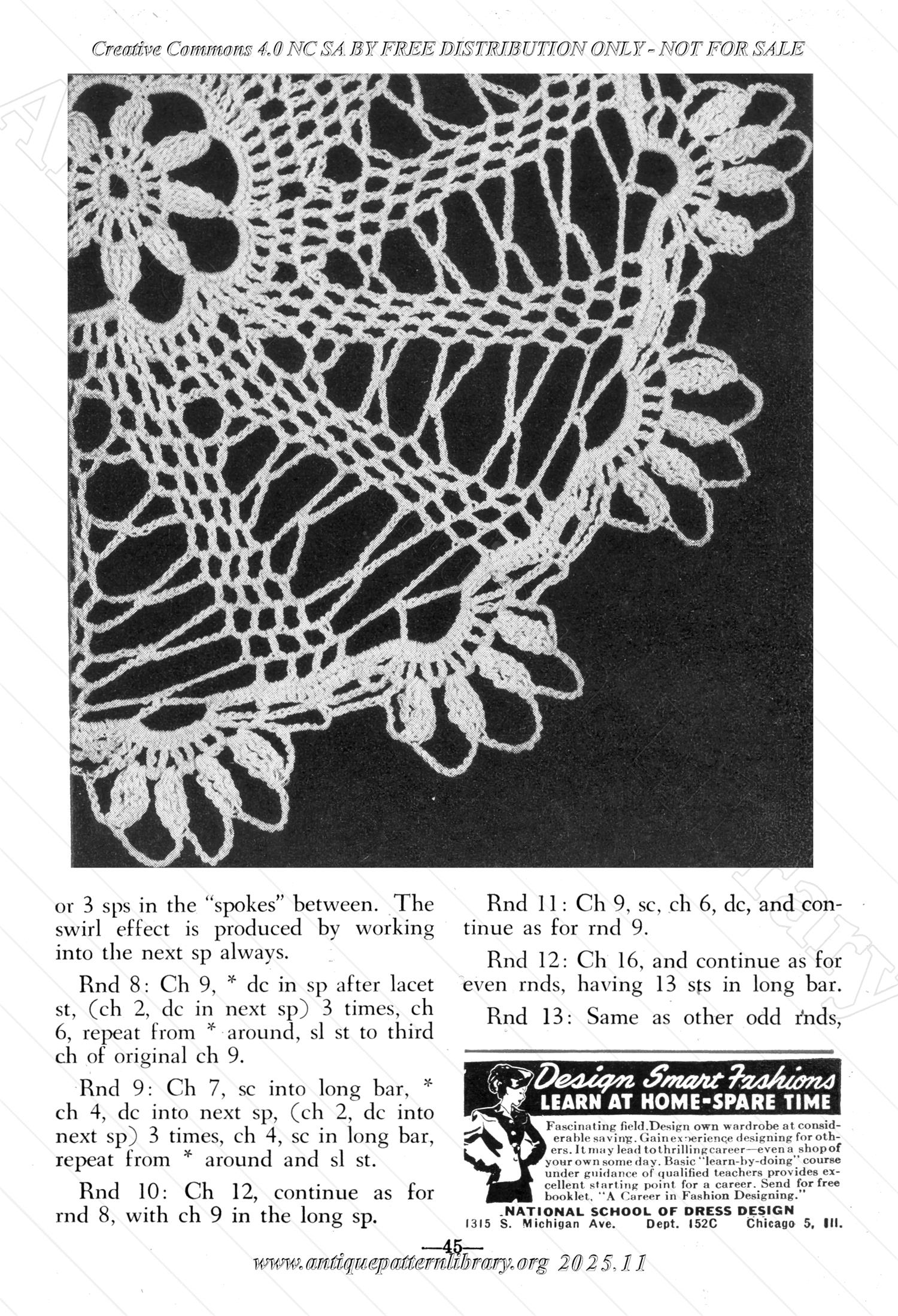 I-WB15B The Workbasket Volume 15 August 1950 No. 11