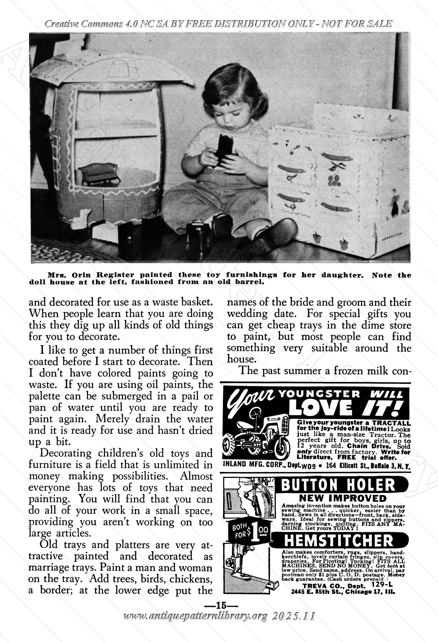 I-WB15C The Workbasket Volume 15 September 1950 No. 12