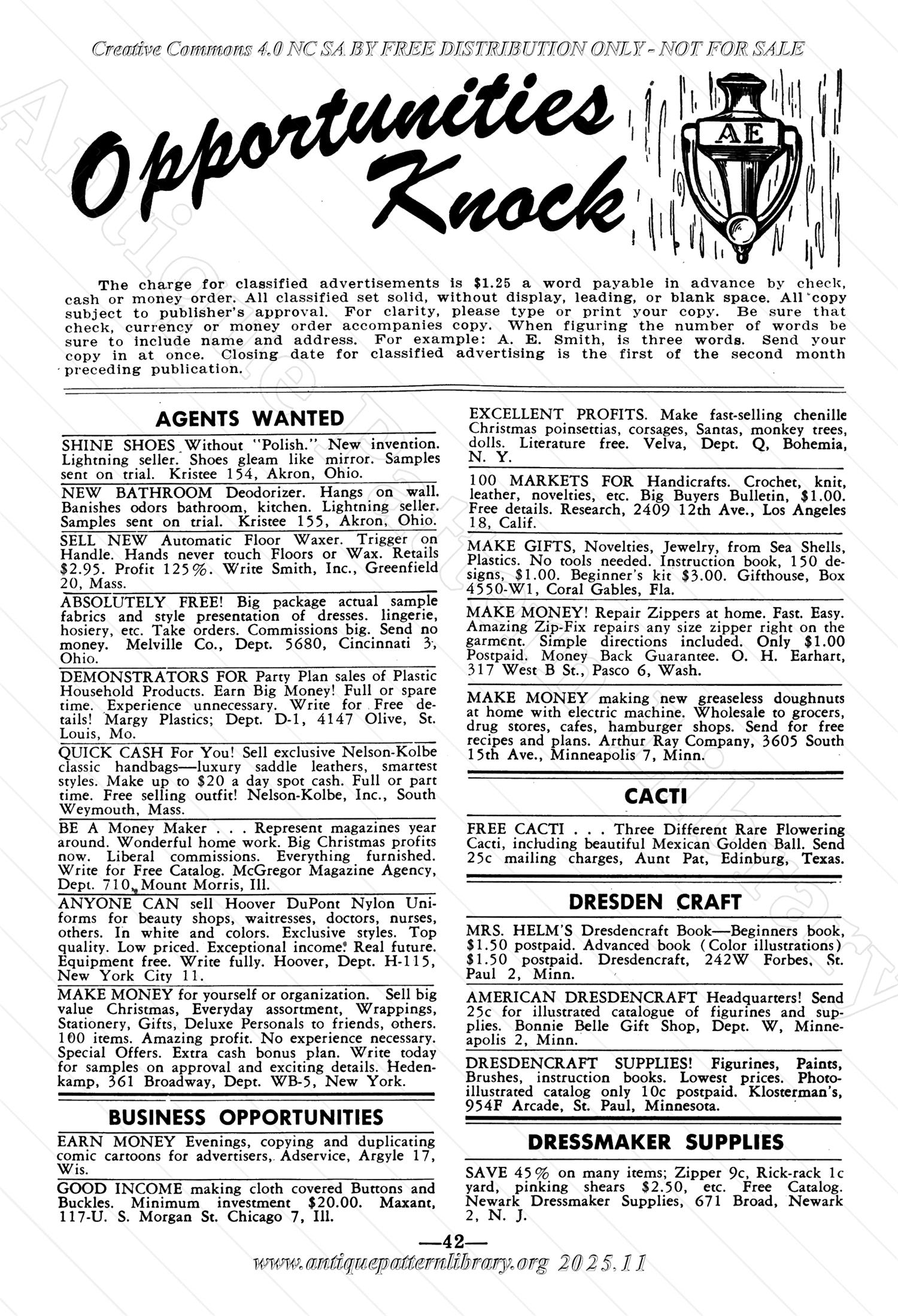 I-WB15C The Workbasket Volume 15 September 1950 No. 12