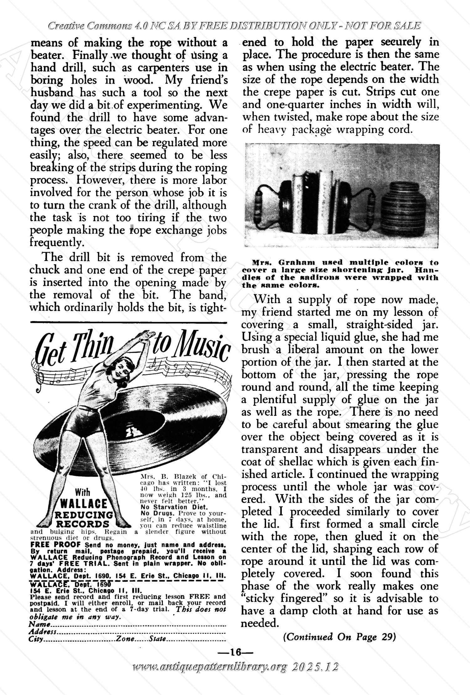 I-WB171f The Workbasket Volume 17 - October 1951 - No. 1