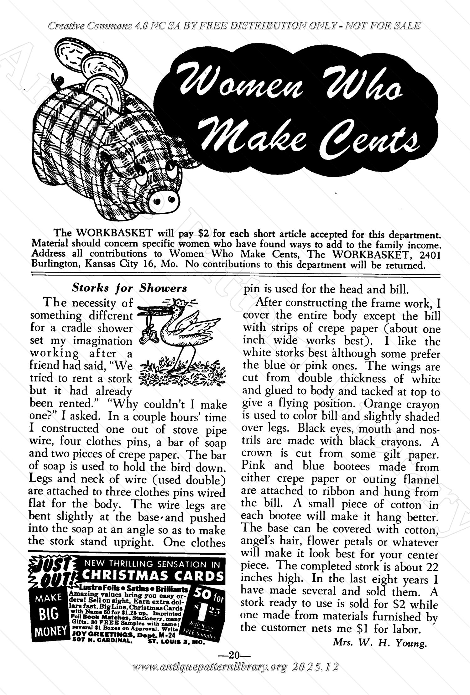 I-WB171f The Workbasket Volume 17 - October 1951 - No. 1