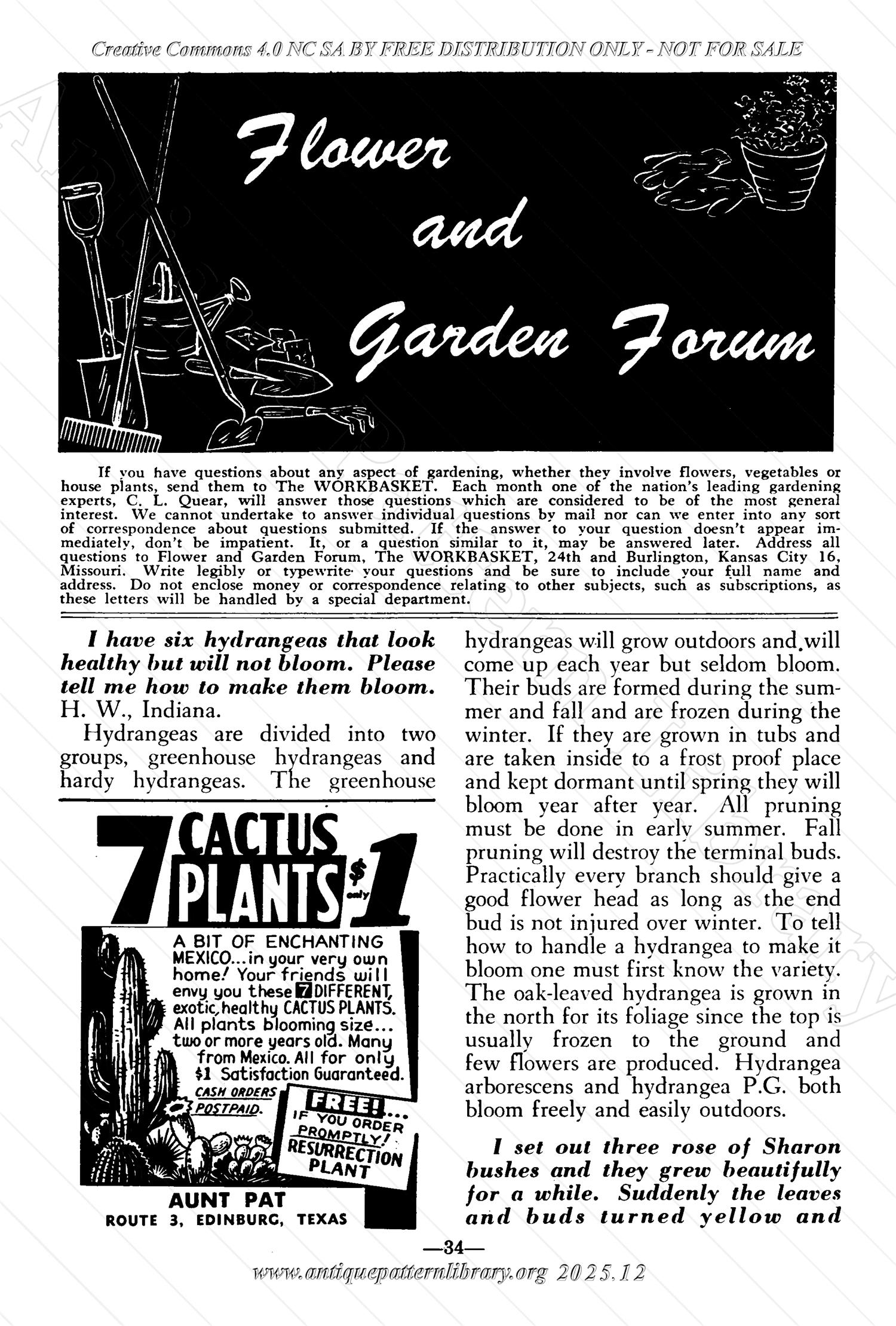 I-WB171f The Workbasket Volume 17 - October 1951 - No. 1