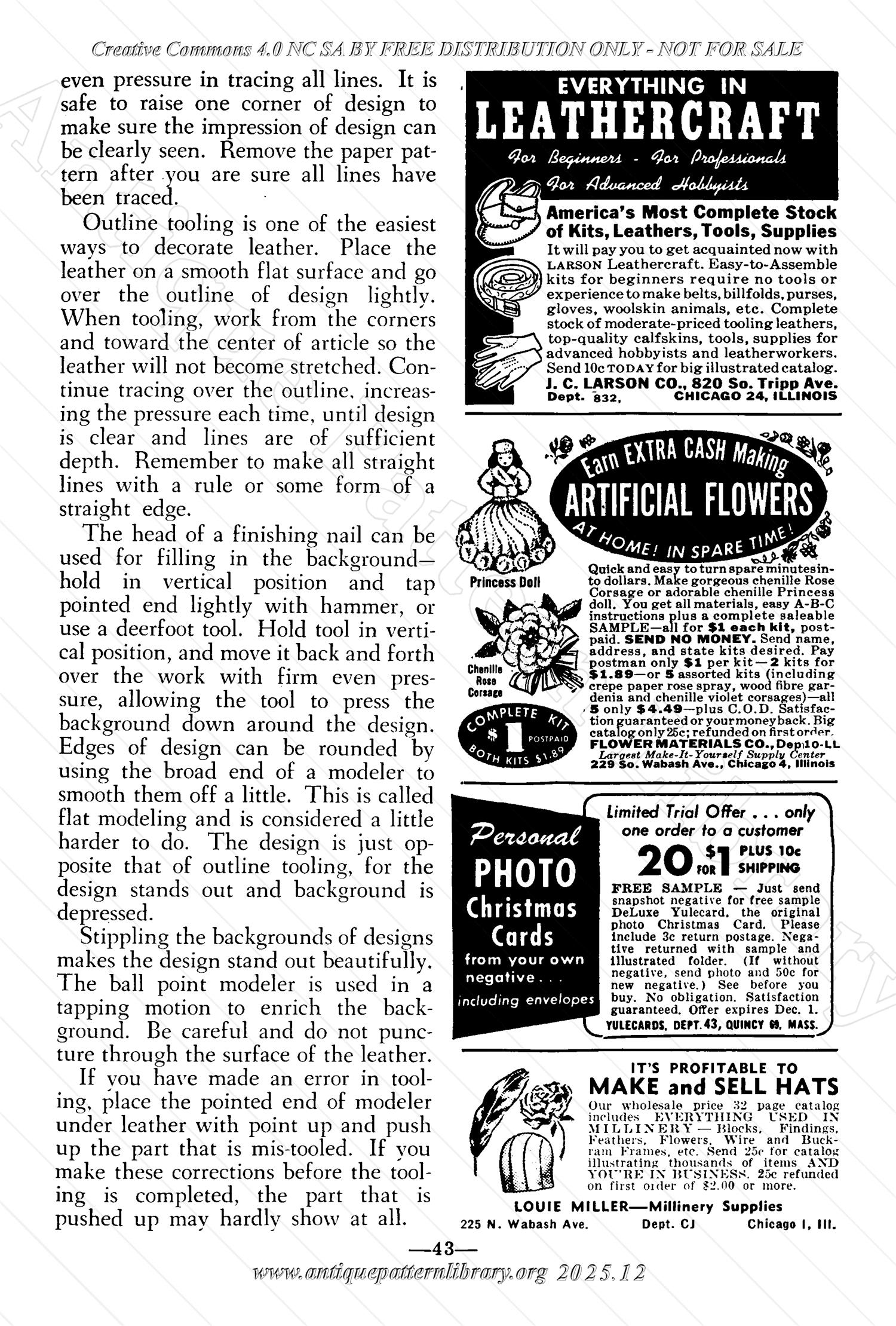 I-WB171f The Workbasket Volume 17 - October 1951 - No. 1