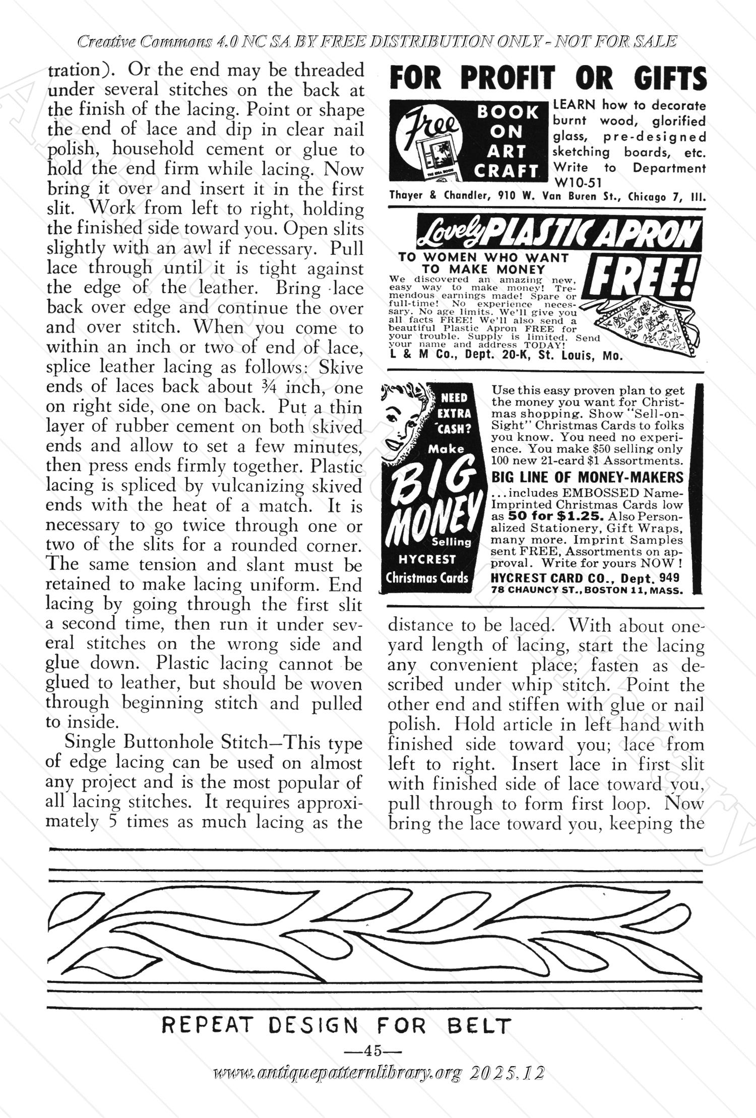 I-WB171f The Workbasket Volume 17 - October 1951 - No. 1