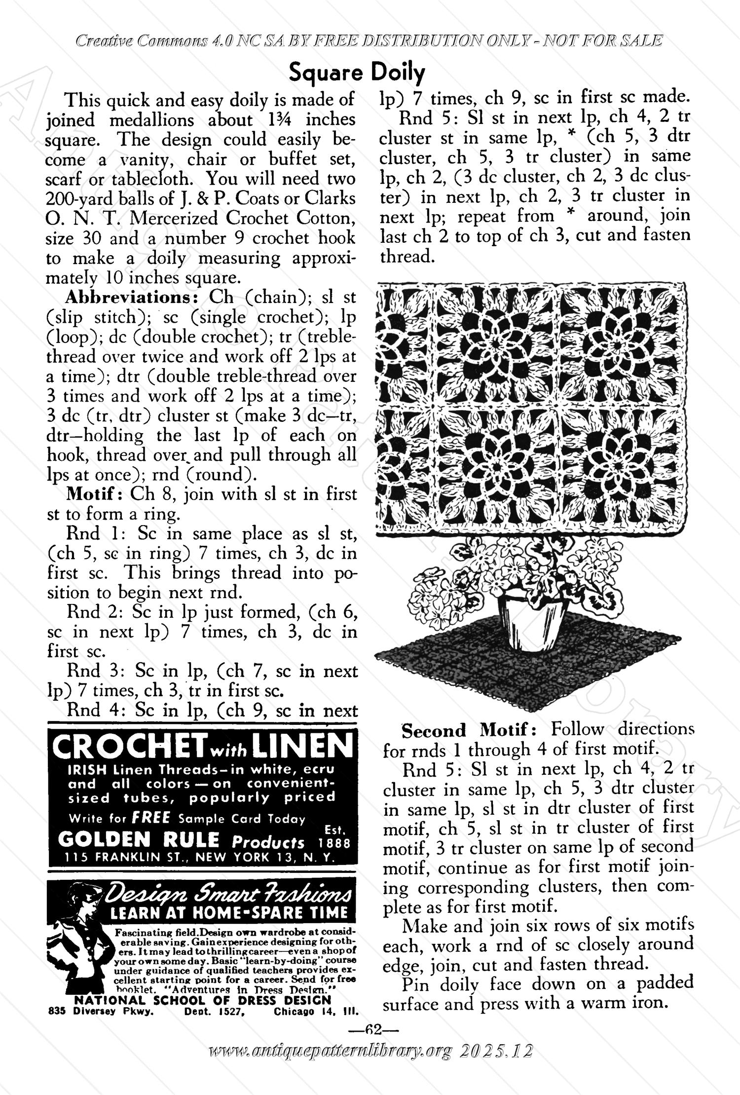 I-WB171f The Workbasket Volume 17 - October 1951 - No. 1