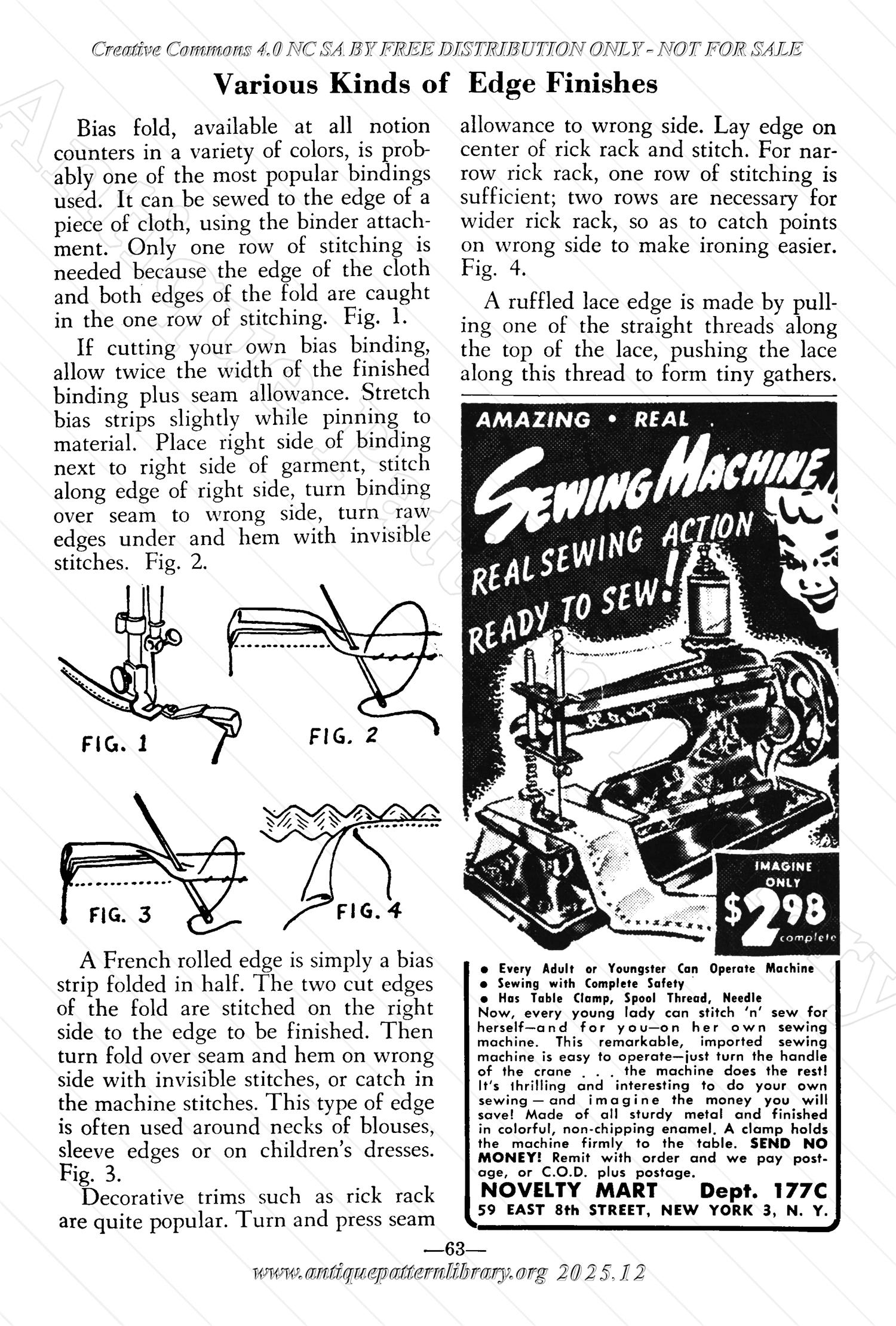 I-WB171f The Workbasket Volume 17 - October 1951 - No. 1