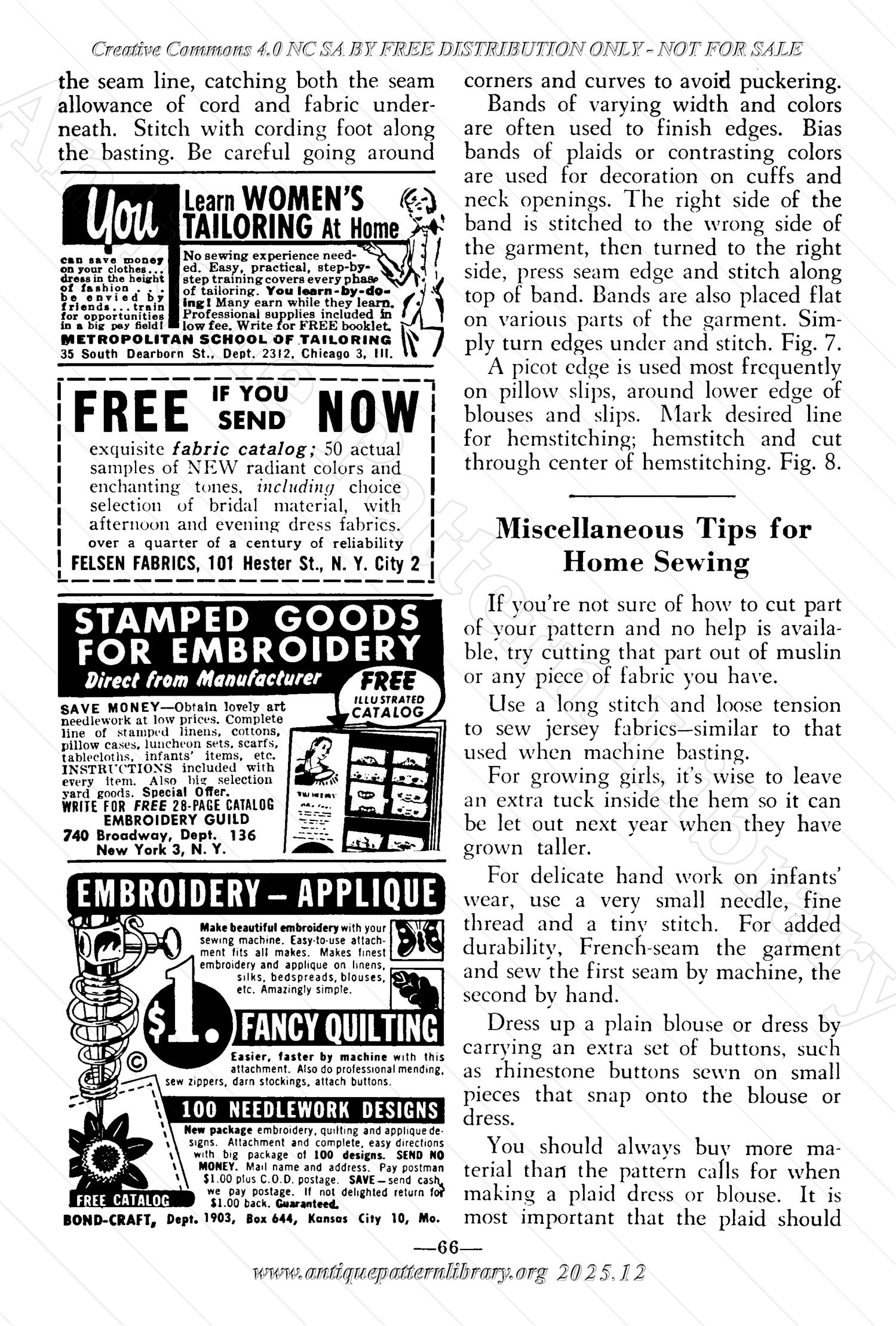 I-WB171f The Workbasket Volume 17 - October 1951 - No. 1