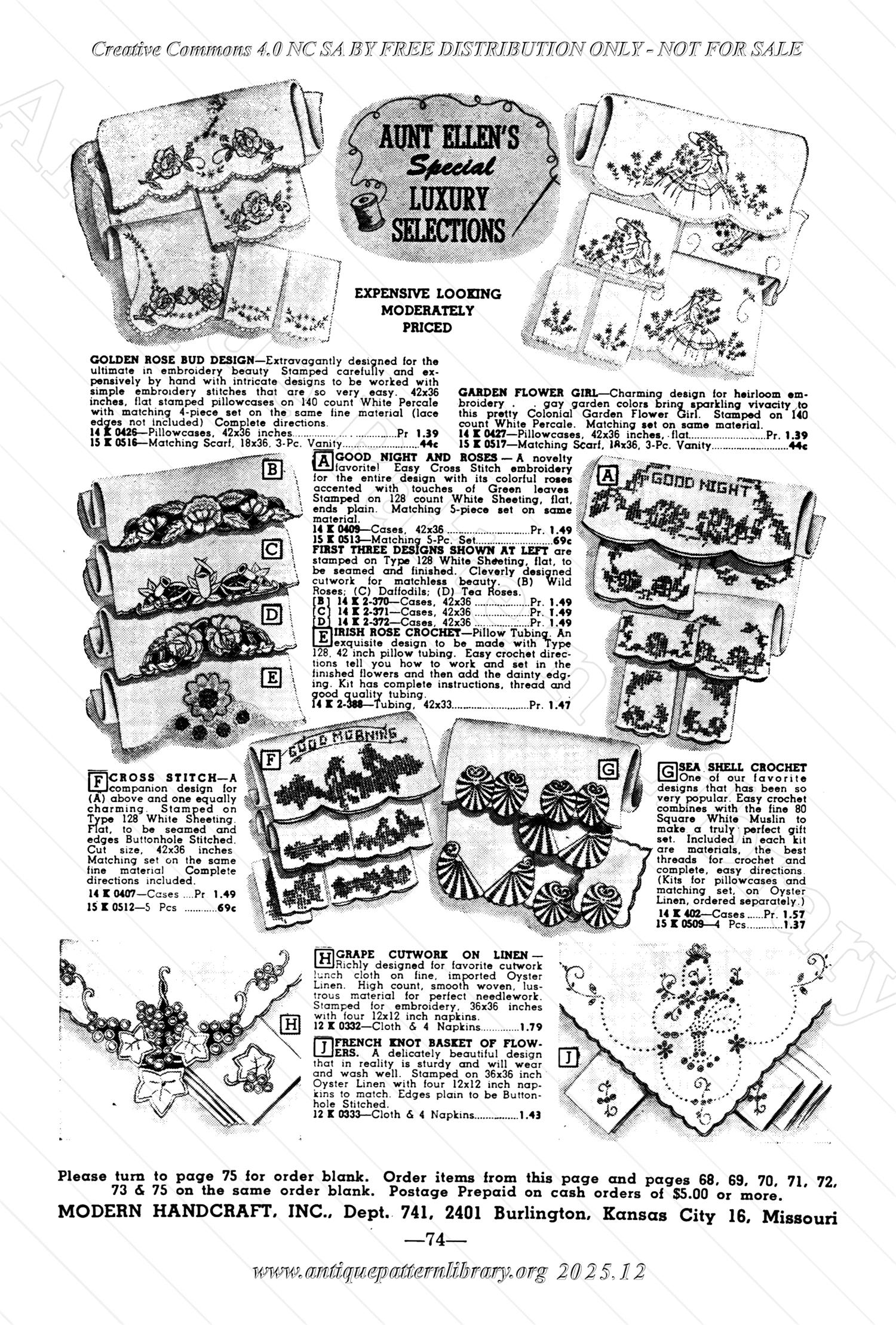 I-WB171f The Workbasket Volume 17 - October 1951 - No. 1