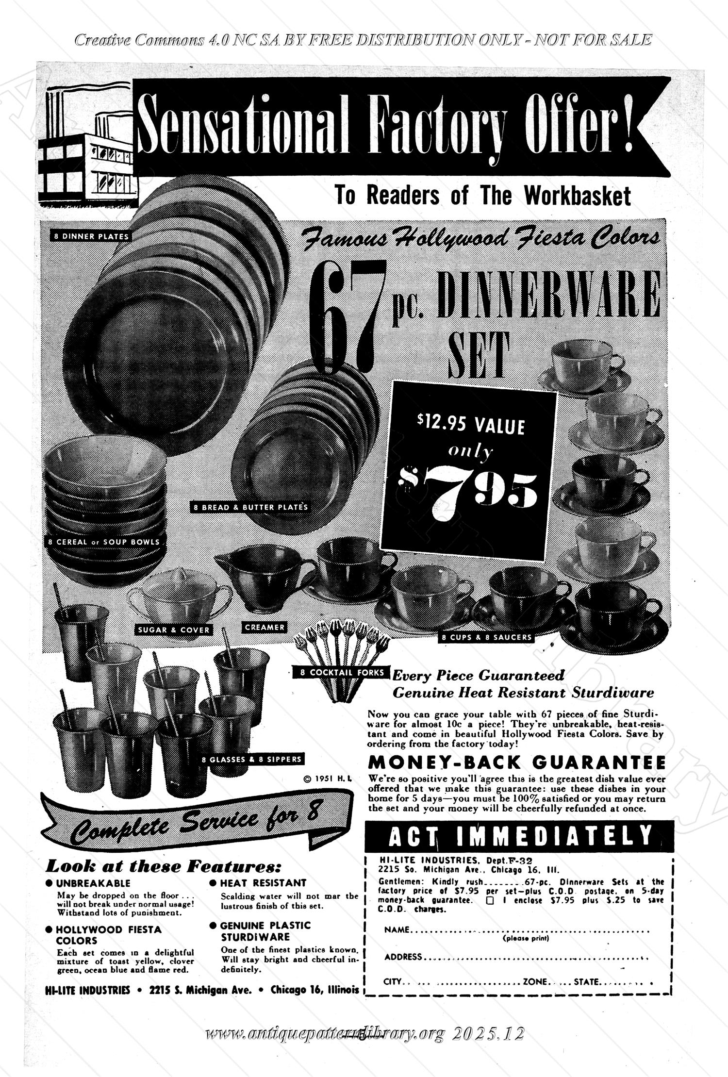 I-WB172 The Workbasket Volume 17 November 1951 No. 2