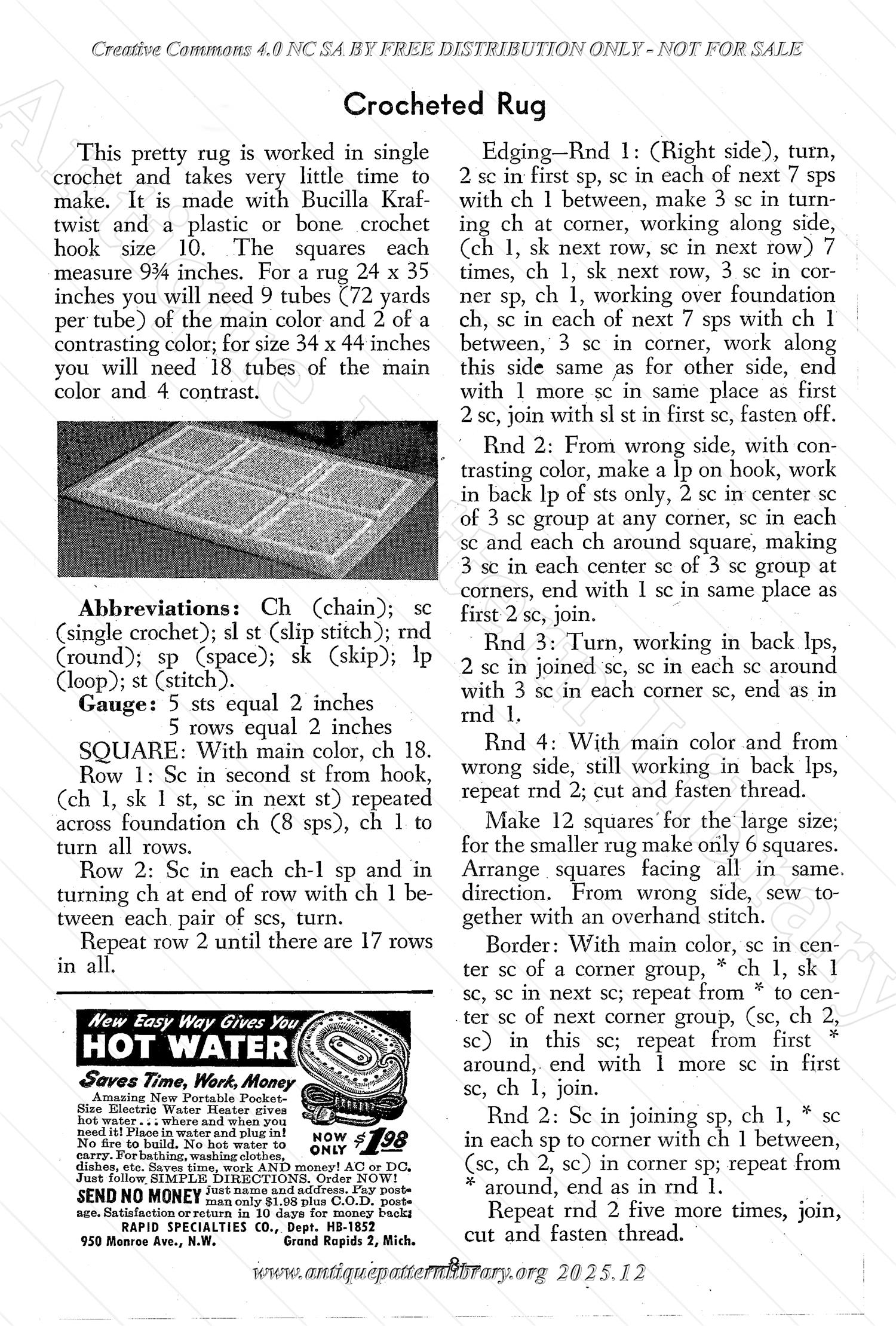 I-WB172 The Workbasket Volume 17 November 1951 No. 2