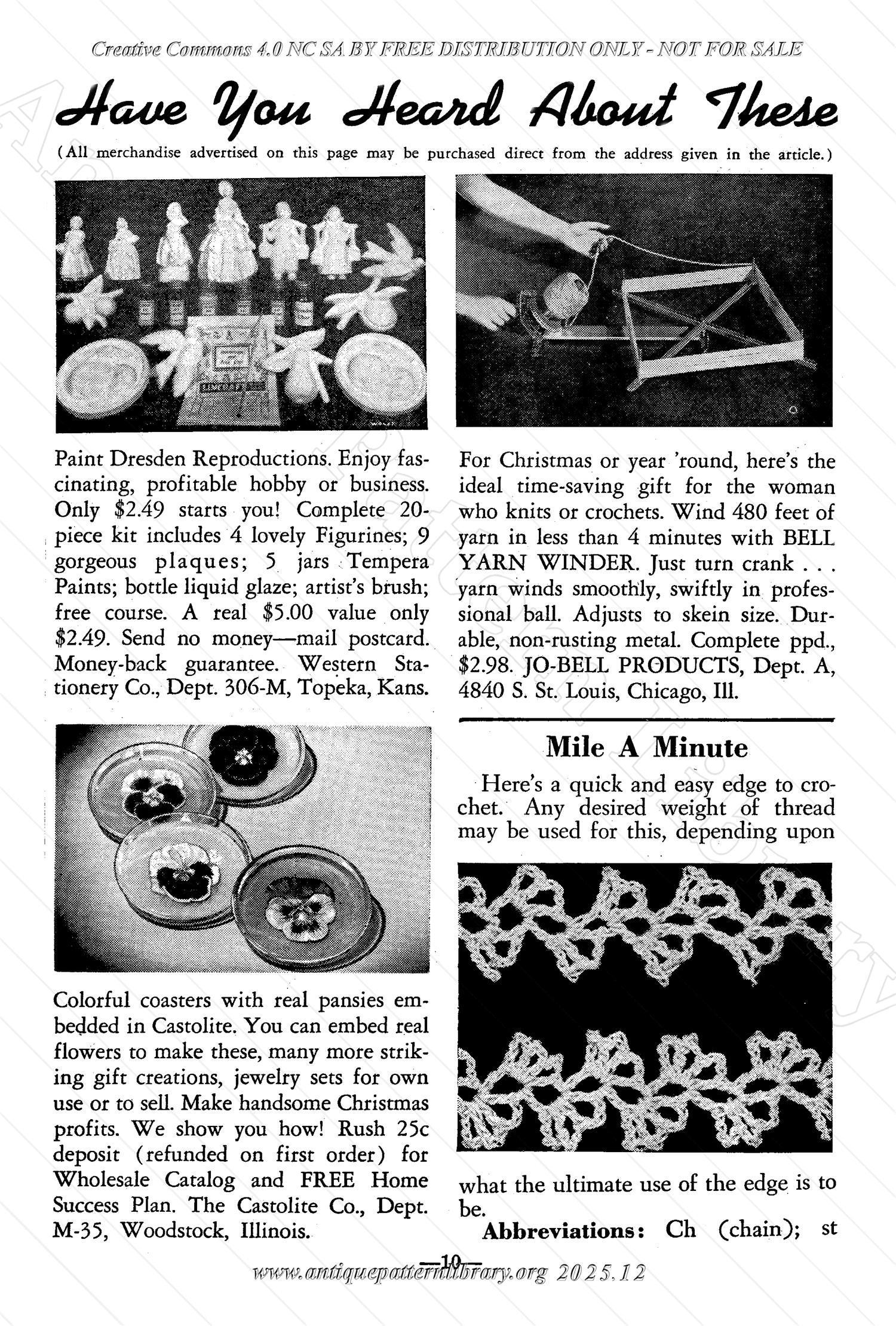 I-WB172 The Workbasket Volume 17 November 1951 No. 2