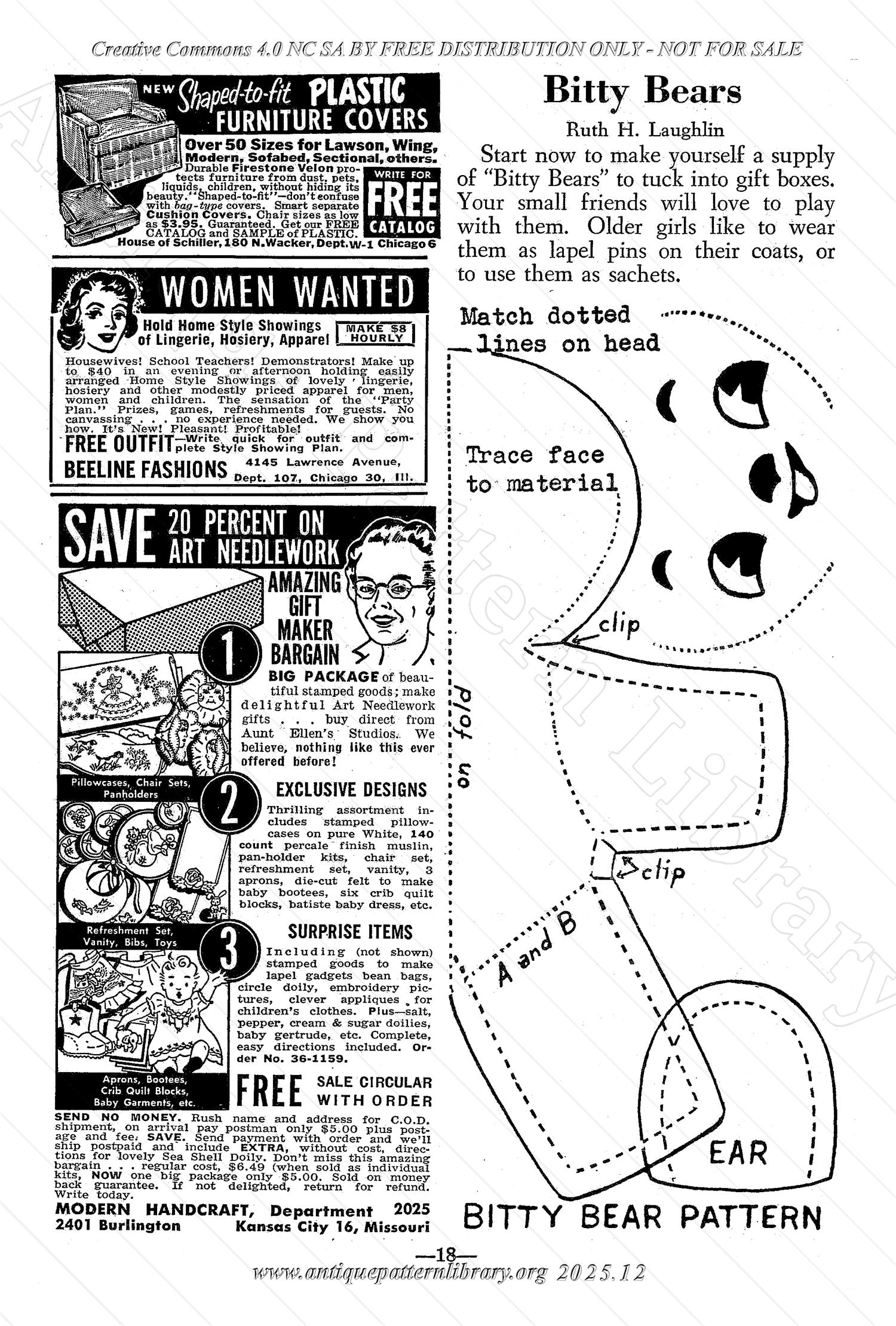 I-WB172 The Workbasket Volume 17 November 1951 No. 2