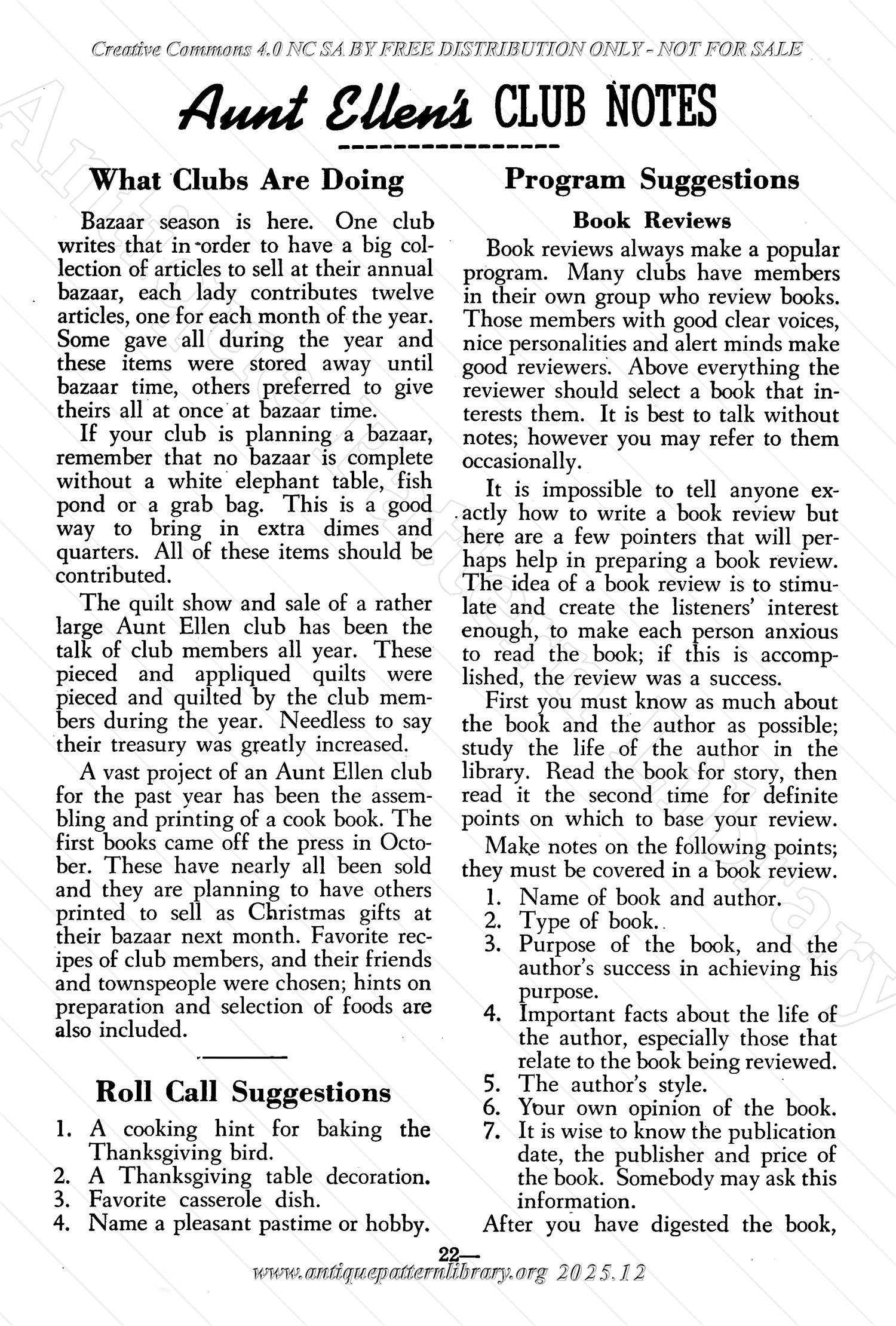 I-WB172 The Workbasket Volume 17 November 1951 No. 2