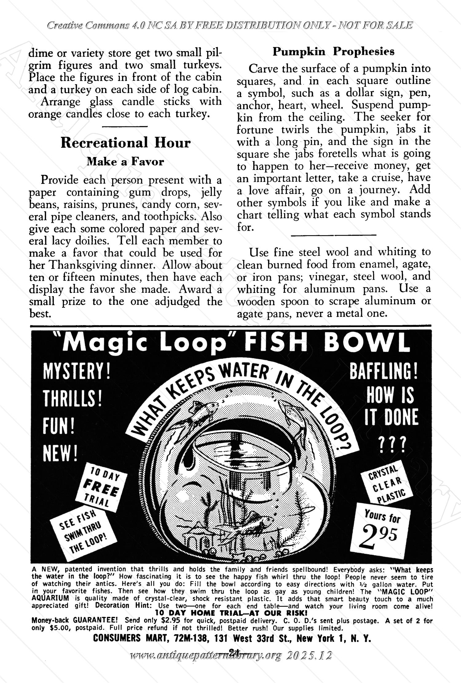 I-WB172 The Workbasket Volume 17 November 1951 No. 2