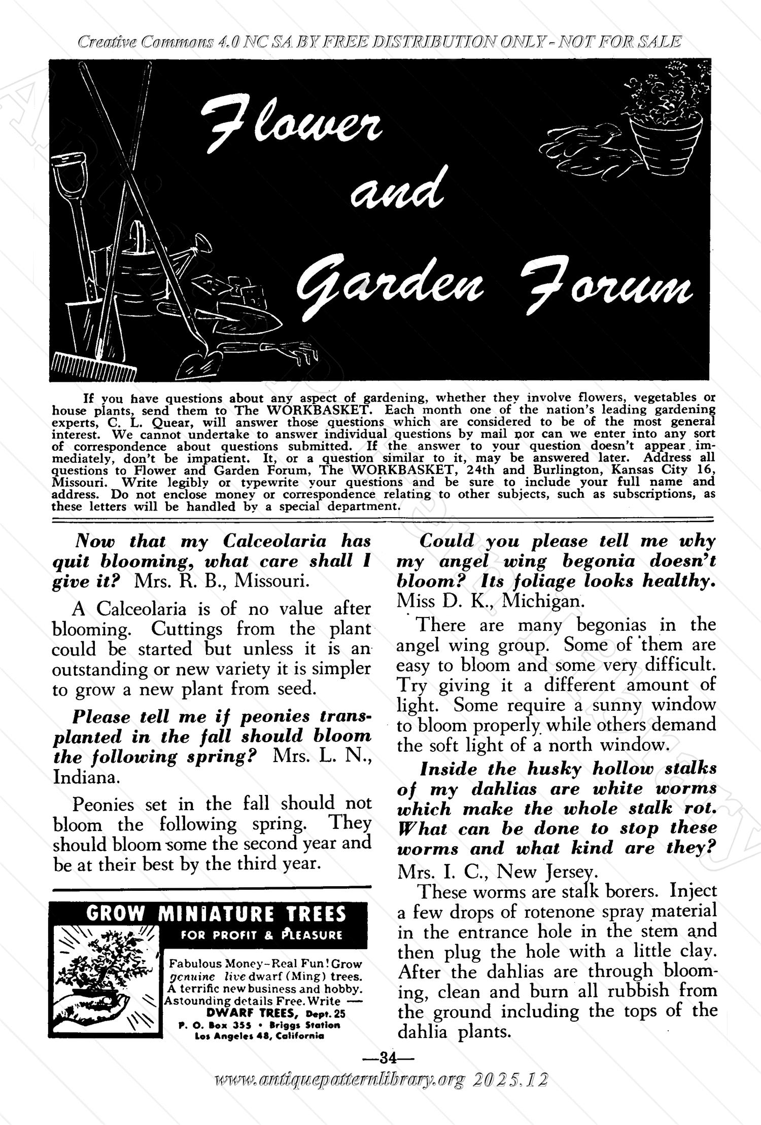 I-WB172 The Workbasket Volume 17 November 1951 No. 2