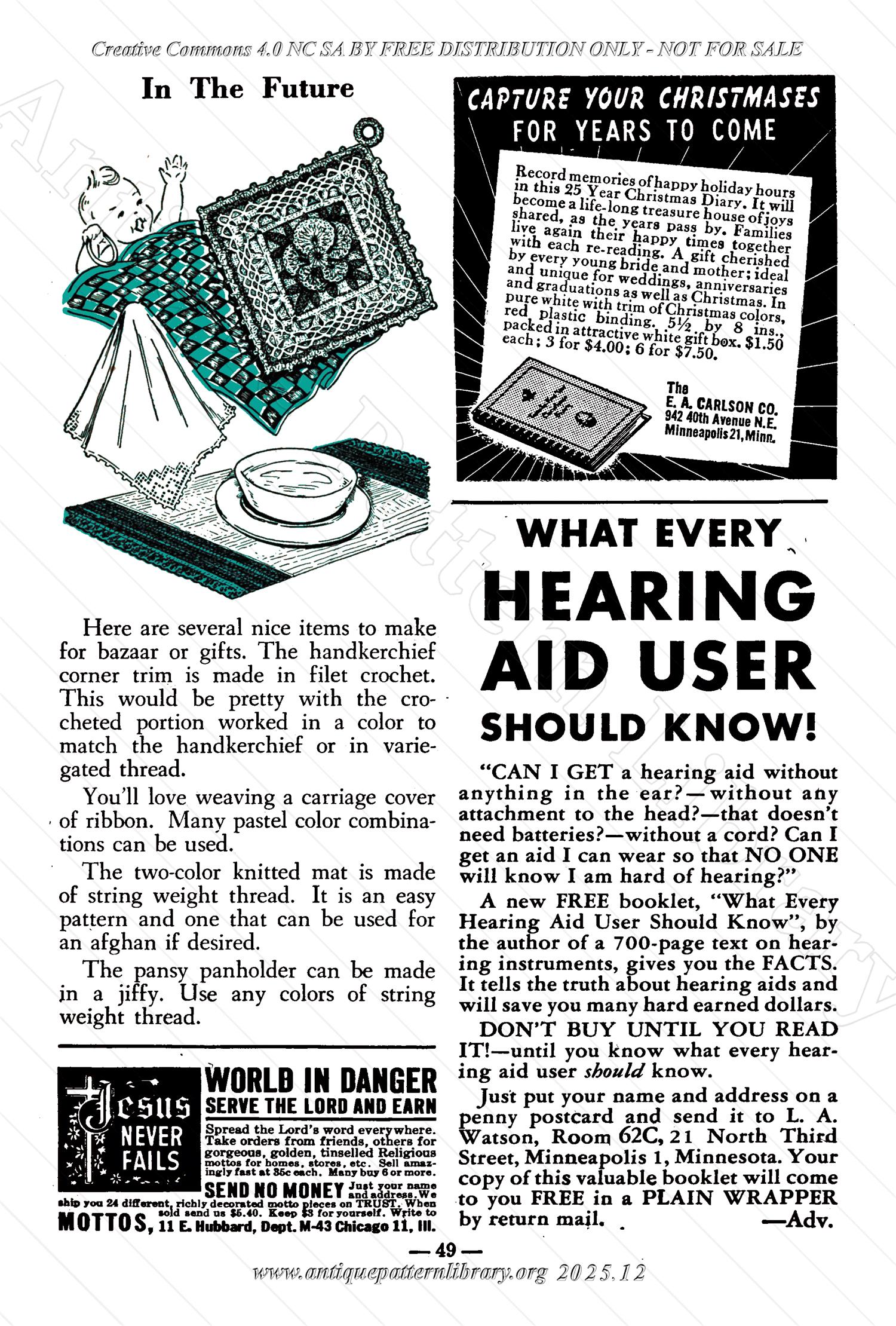 I-WB172 The Workbasket Volume 17 November 1951 No. 2