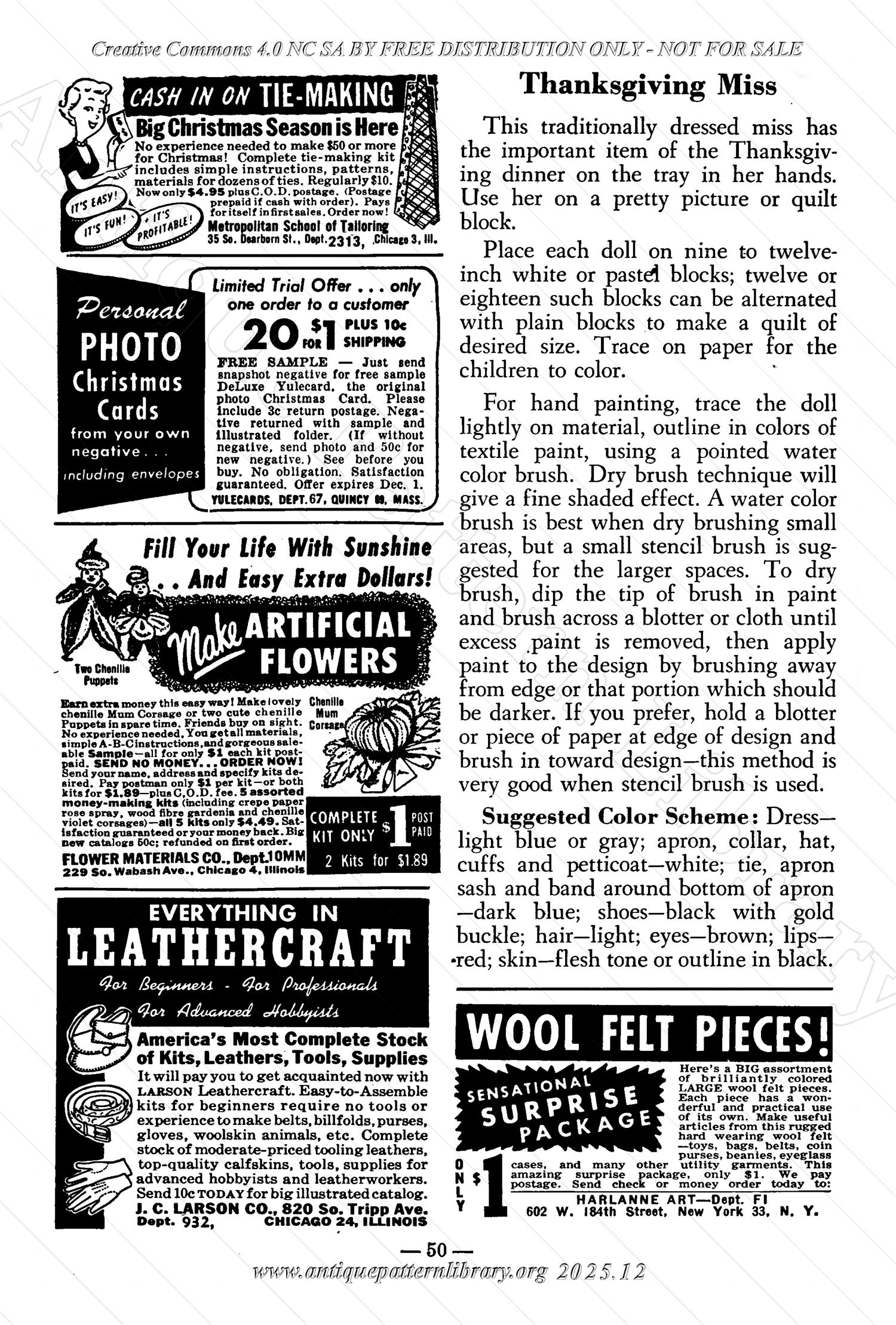 I-WB172 The Workbasket Volume 17 November 1951 No. 2
