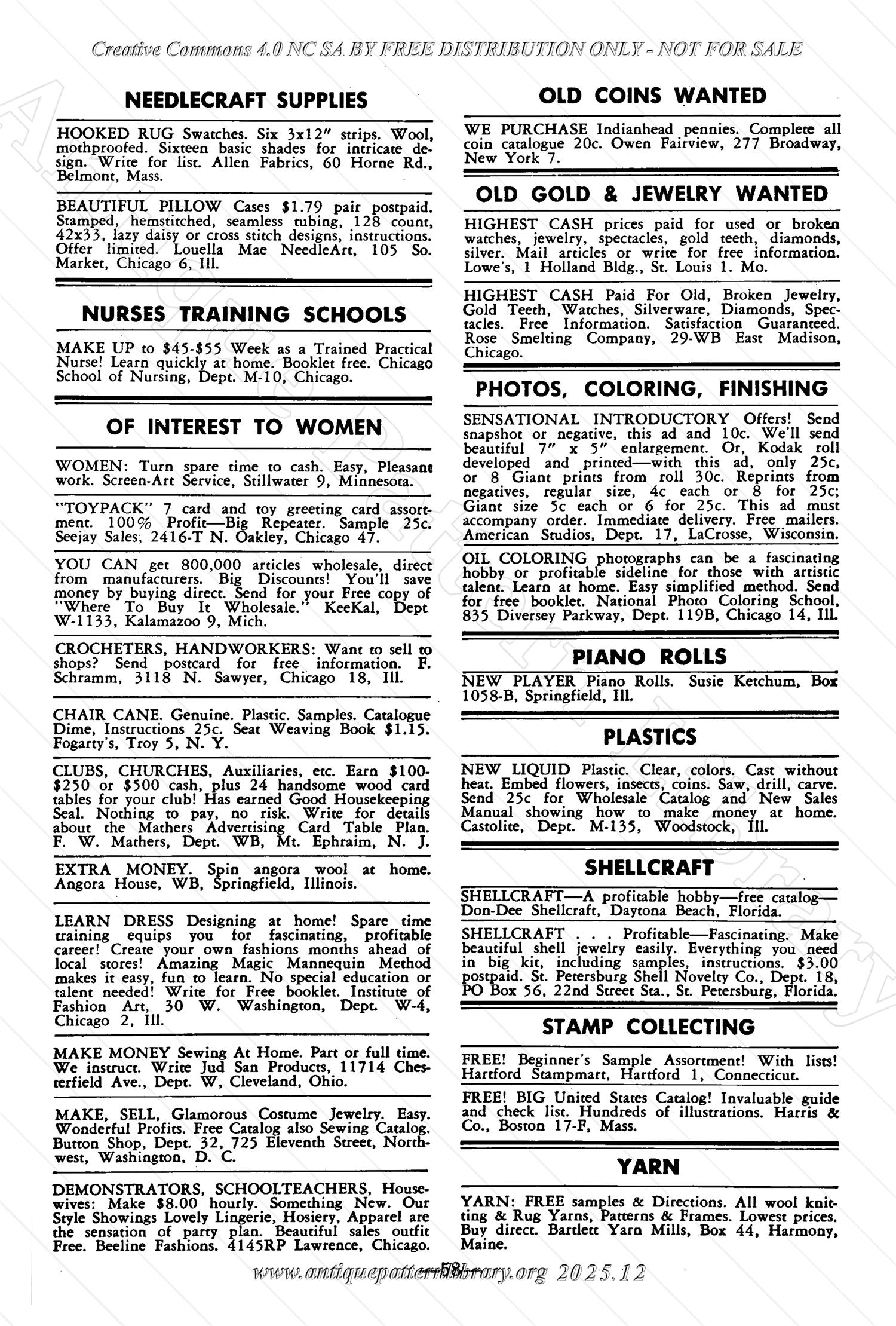 I-WB172 The Workbasket Volume 17 November 1951 No. 2