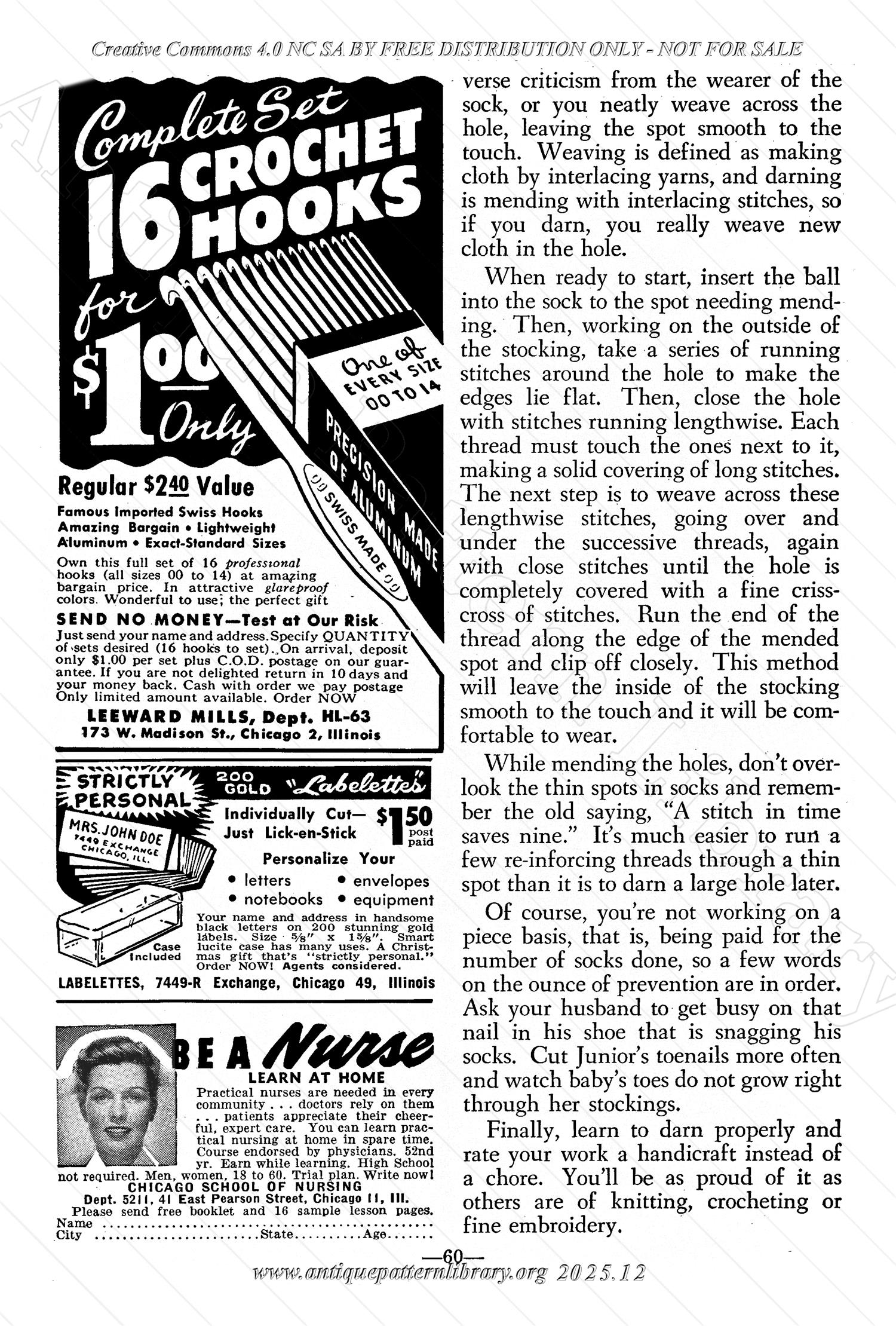 I-WB172 The Workbasket Volume 17 November 1951 No. 2