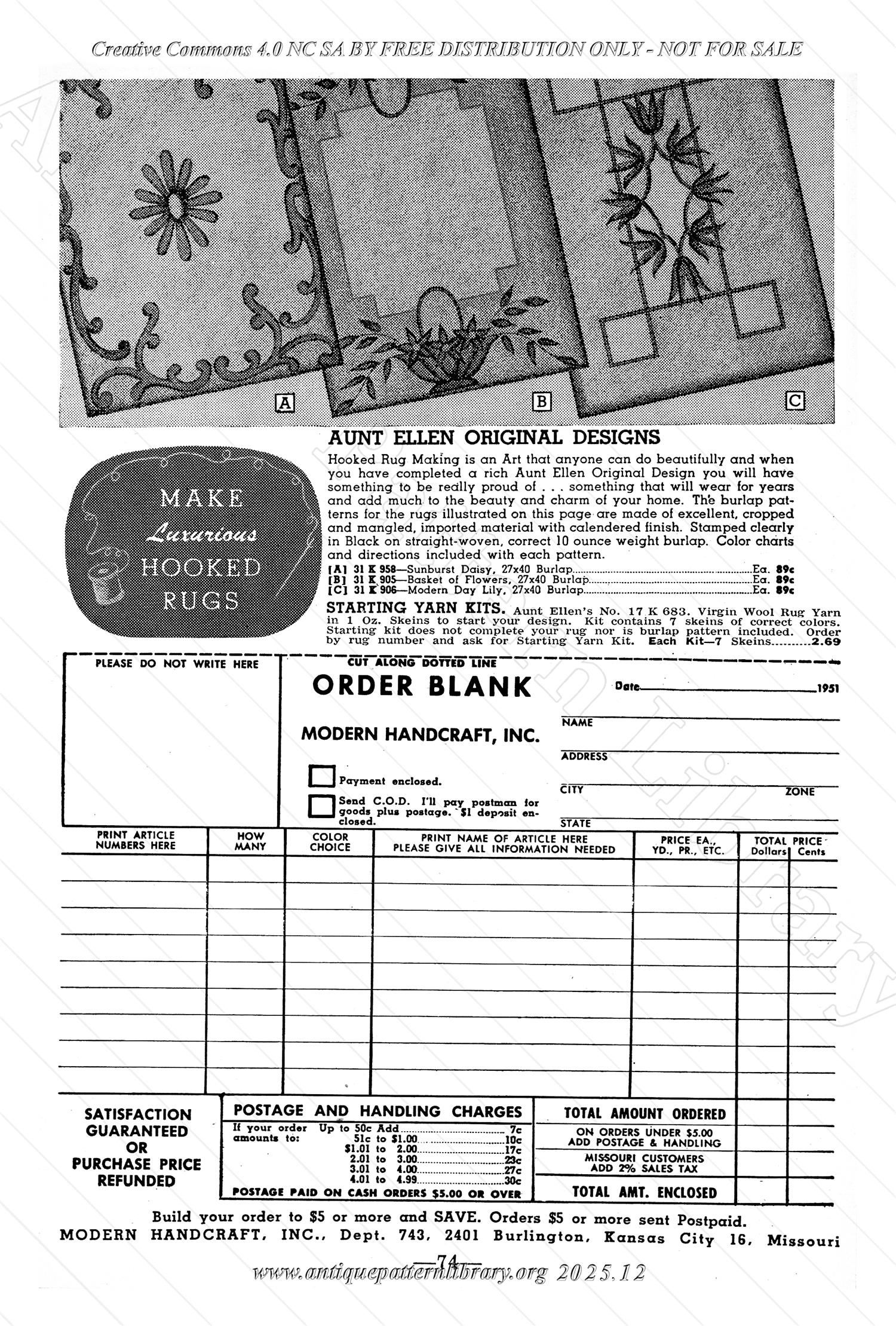 I-WB172 The Workbasket Volume 17 November 1951 No. 2