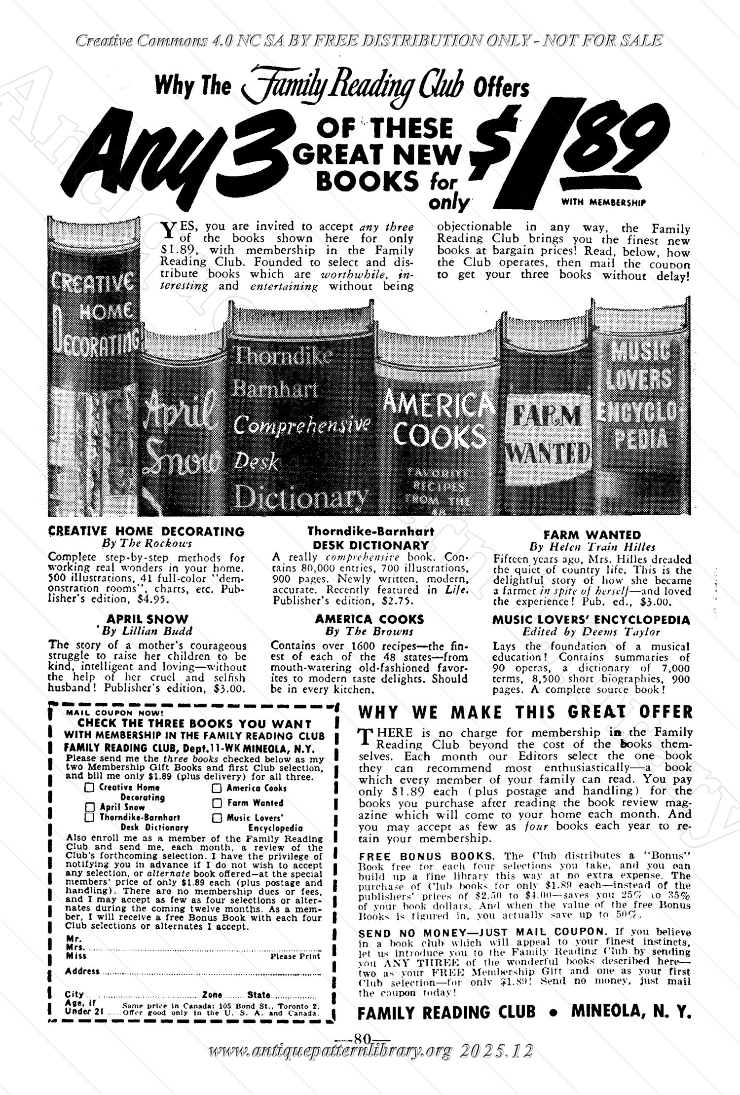 I-WB172 The Workbasket Volume 17 November 1951 No. 2
