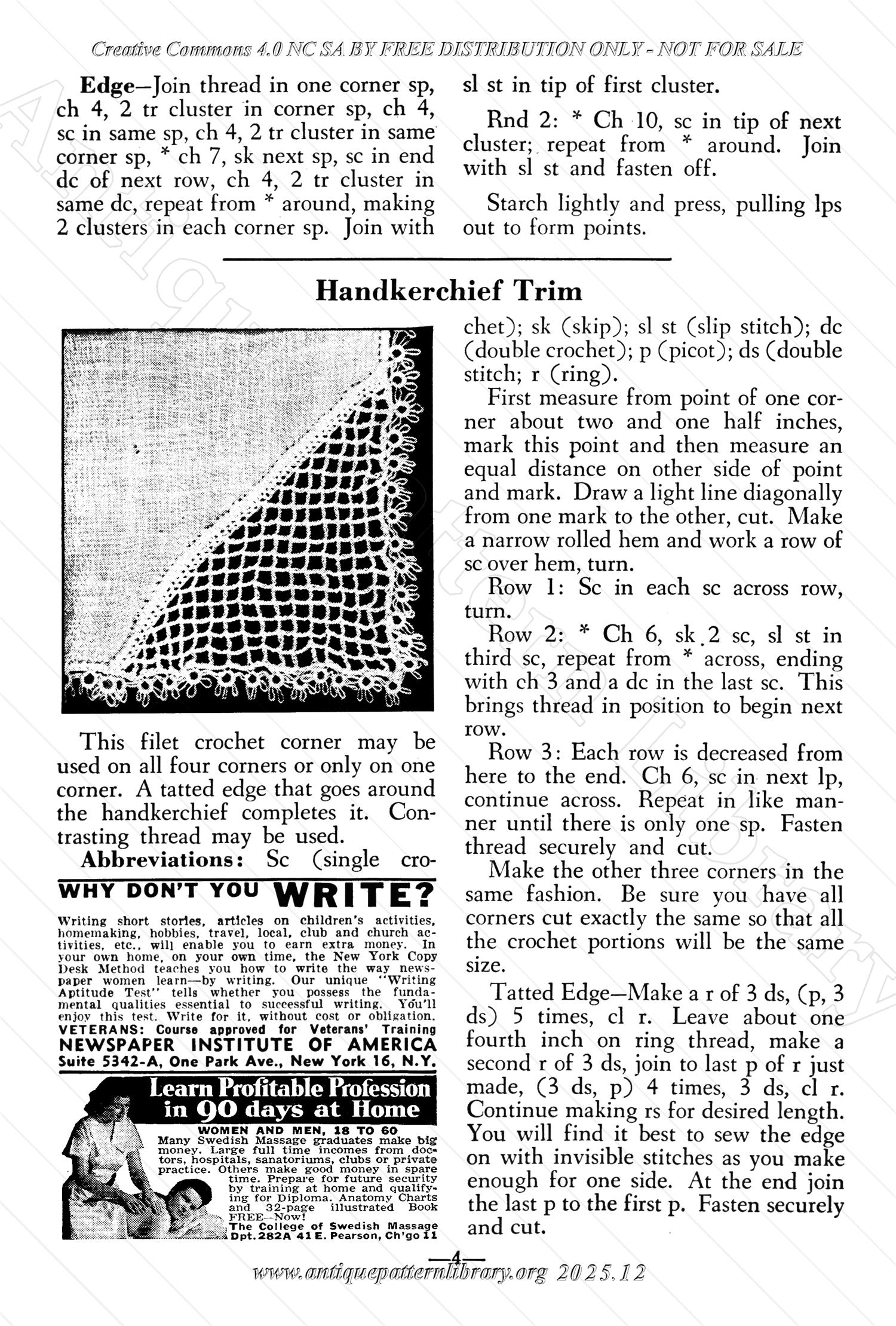 I-WB174 The Workbasket Volume 17 January 1952 No. 4
