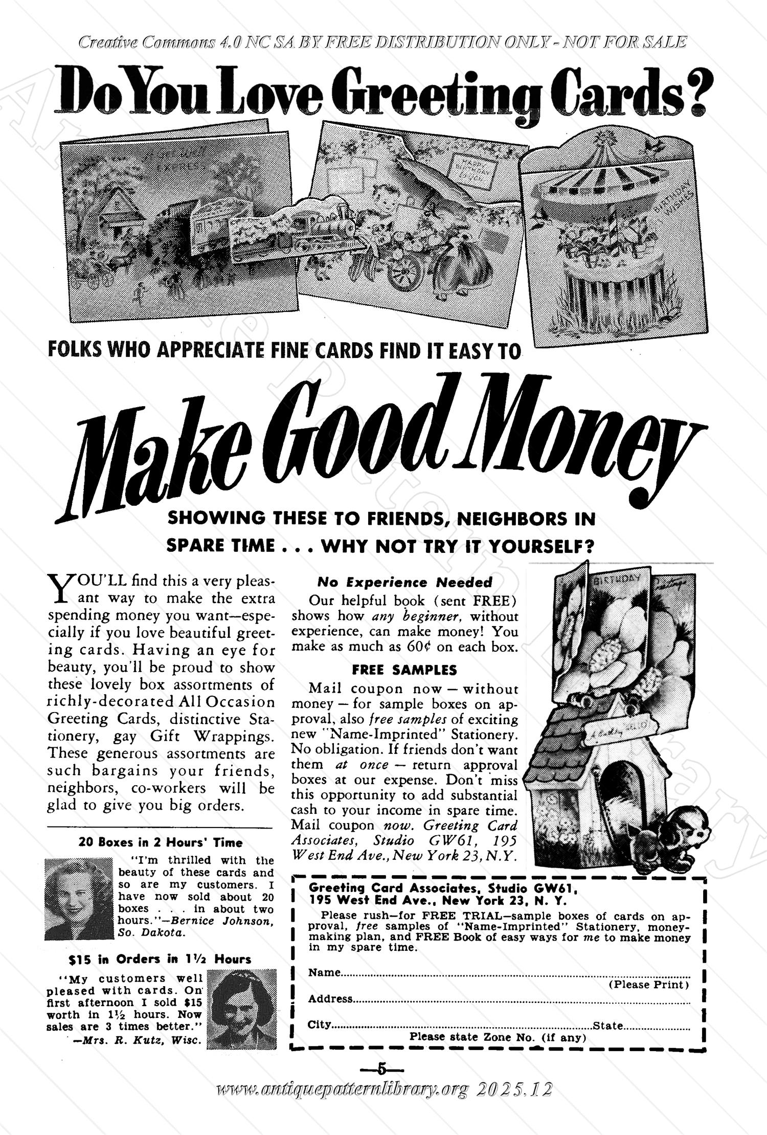 I-WB174 The Workbasket Volume 17 January 1952 No. 4